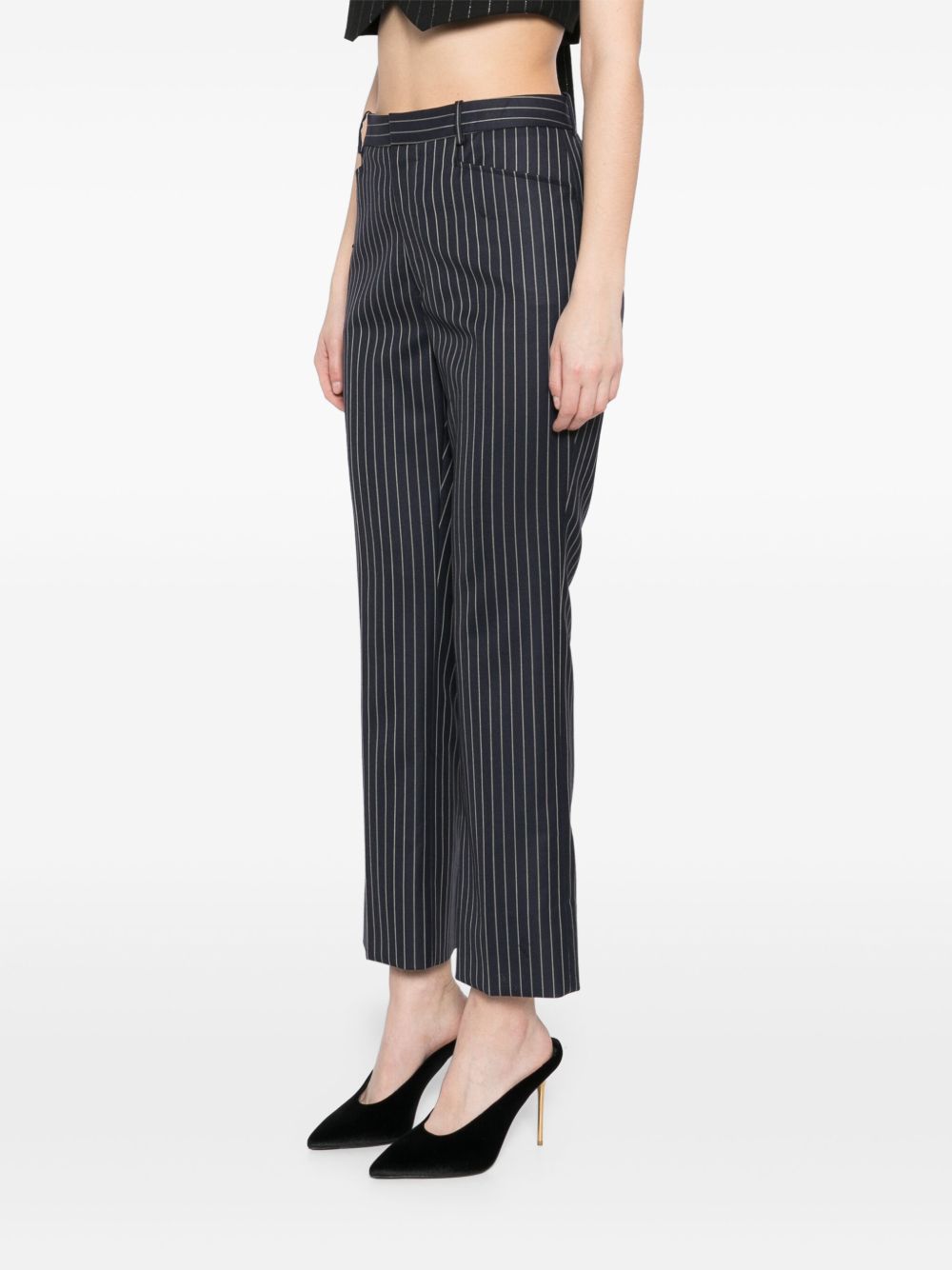 TOM FORD Wool Striped Trousers