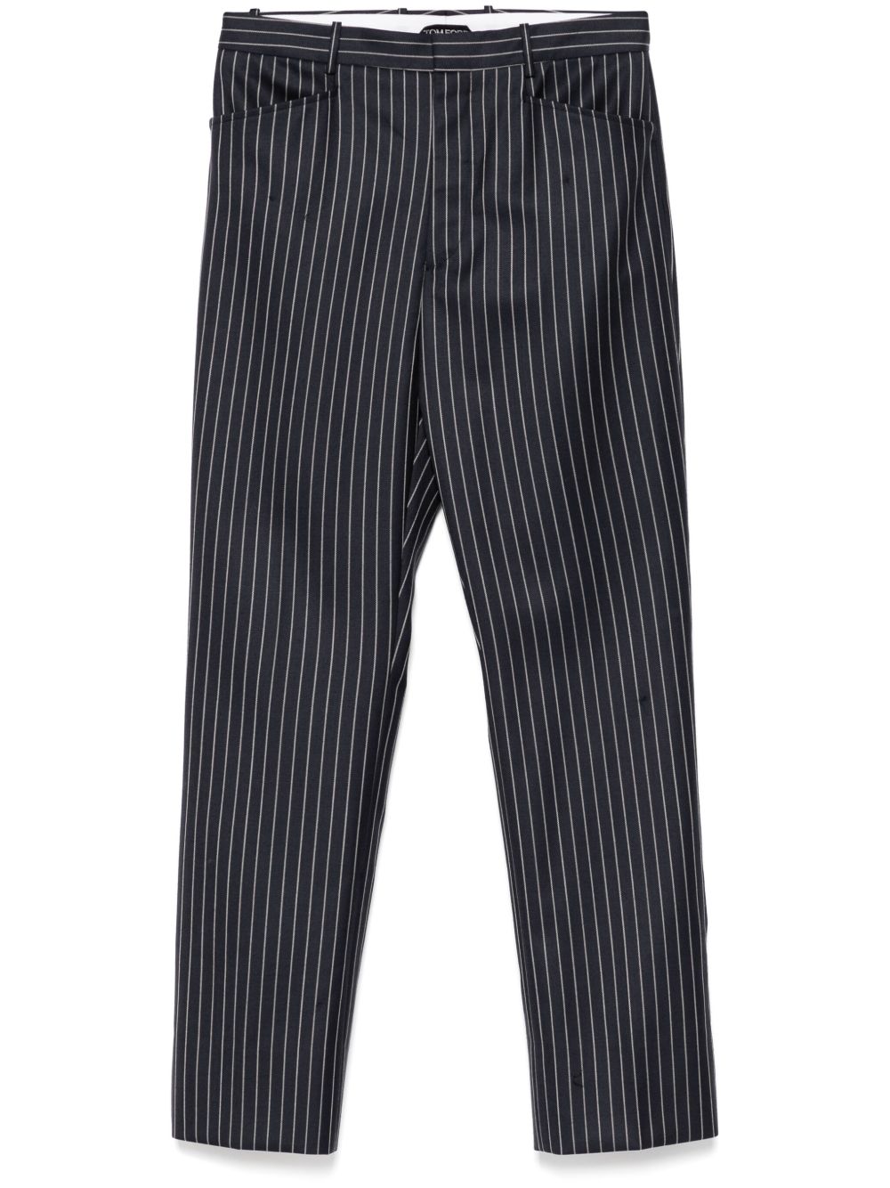 TOM FORD Wool Striped Trousers
