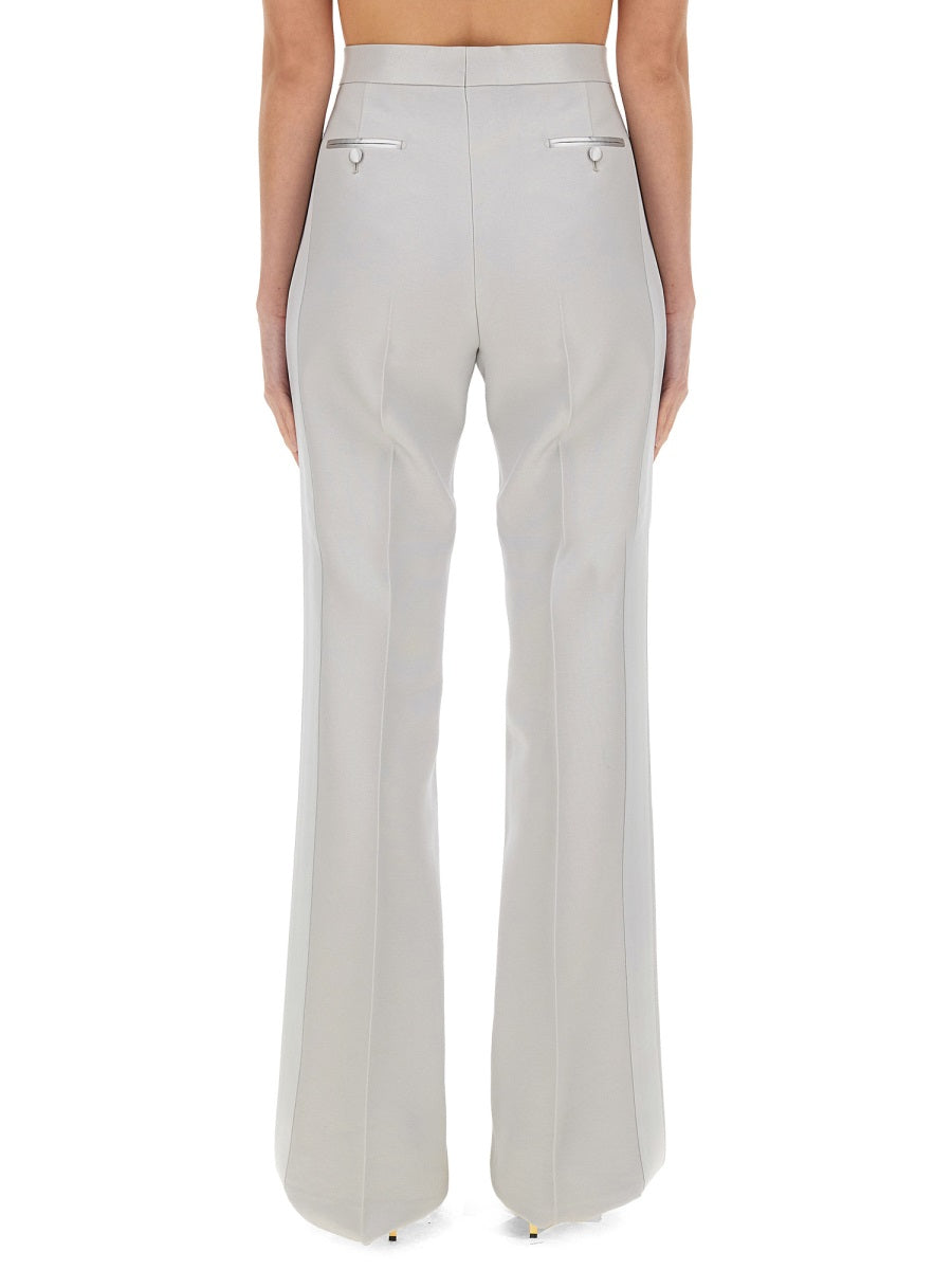 TOM FORD Wide Leg Tailored Tuxedo Pants for Women