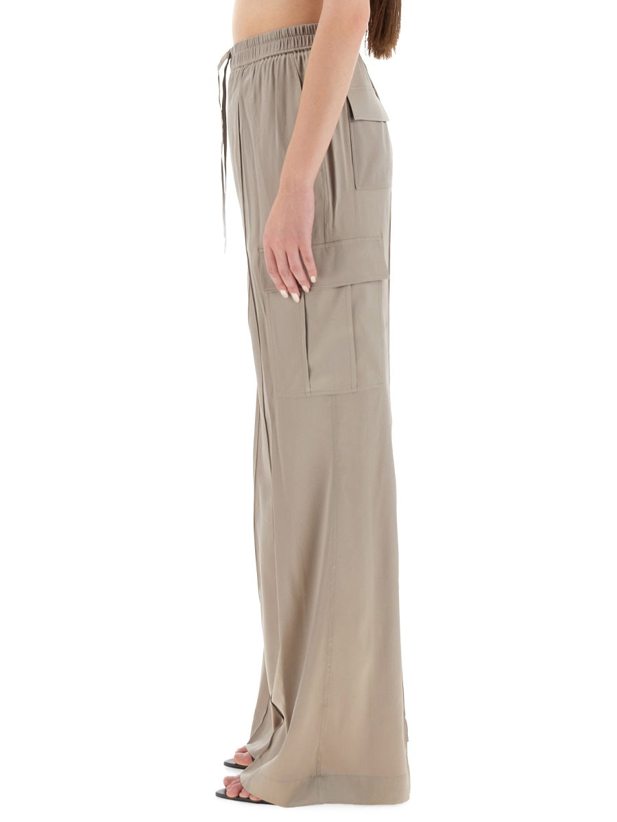 TOM FORD Silk Trousers for Women - Mini Fit