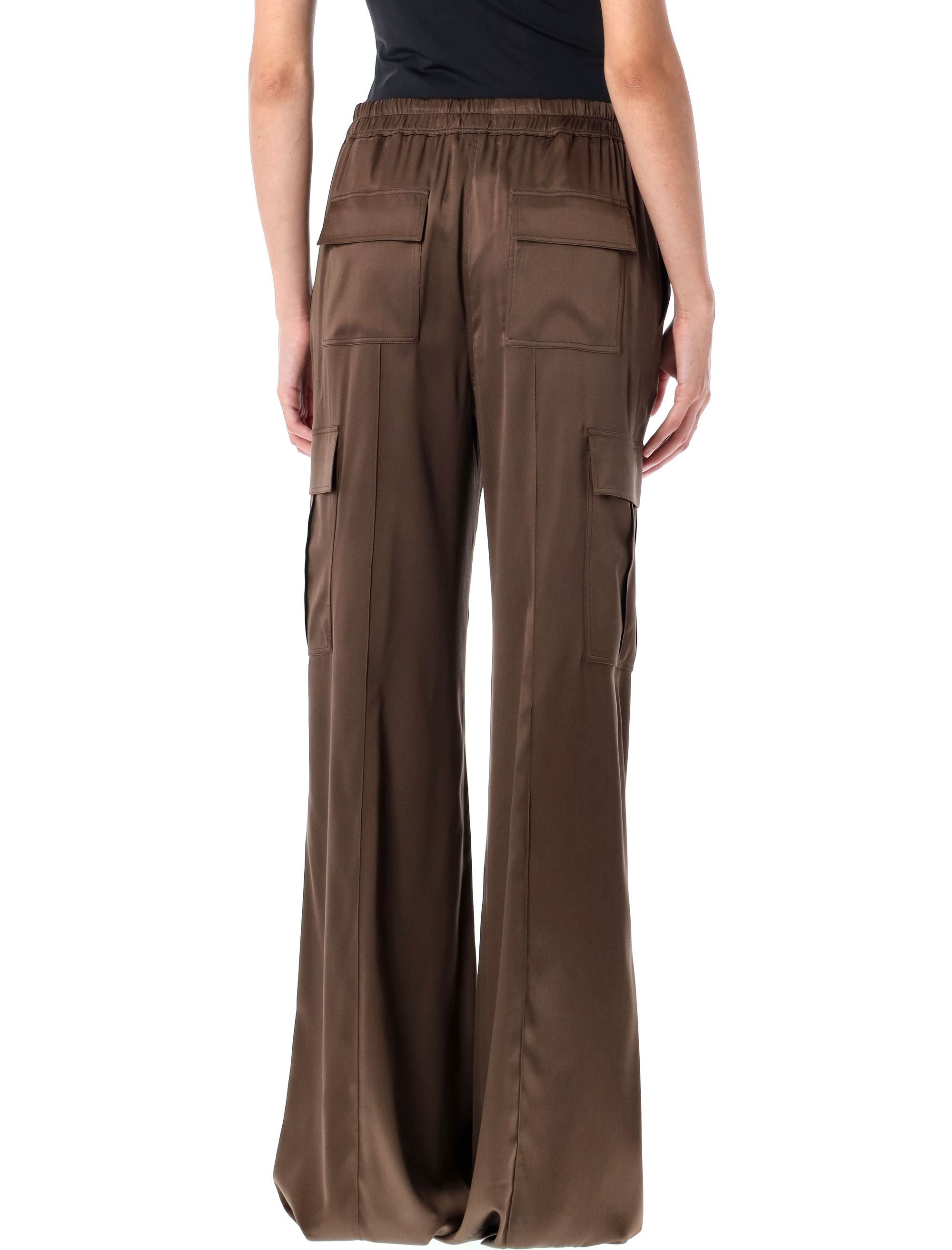 TOM FORD Stretch Silk Satin Cargo PJ Pants - Size 38