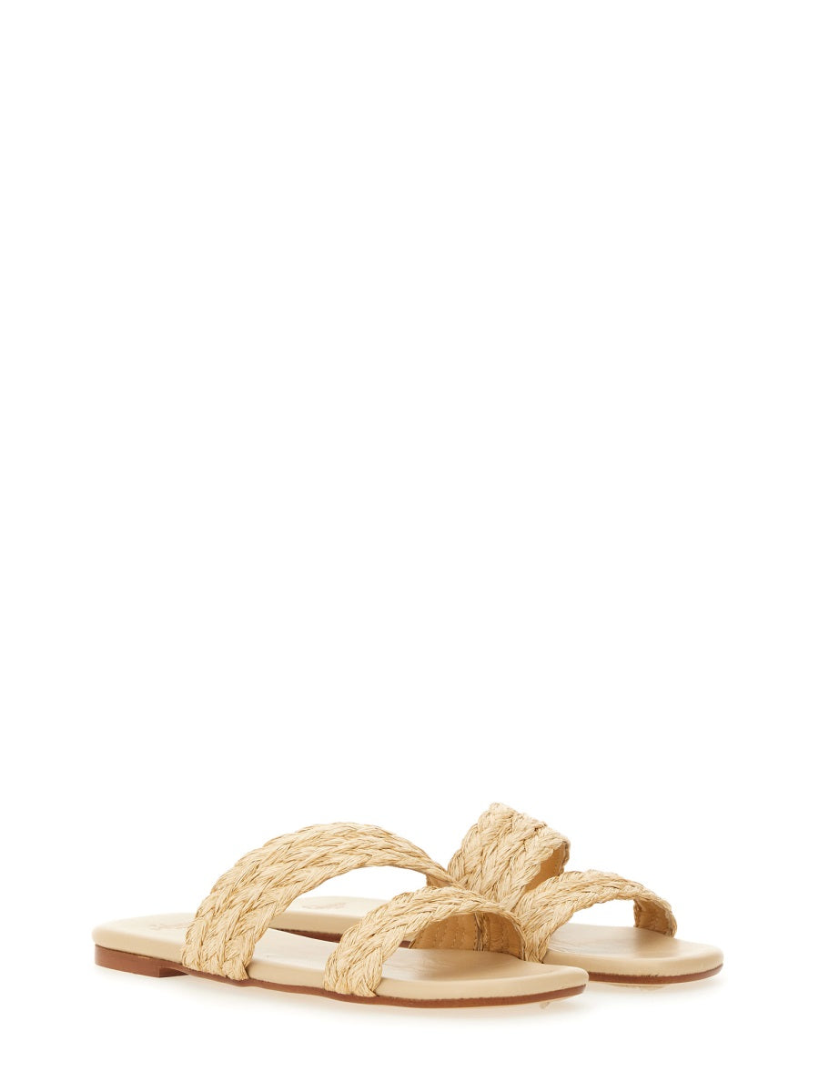 CASTAÑER Women's Raffia Polypropylene Sandals