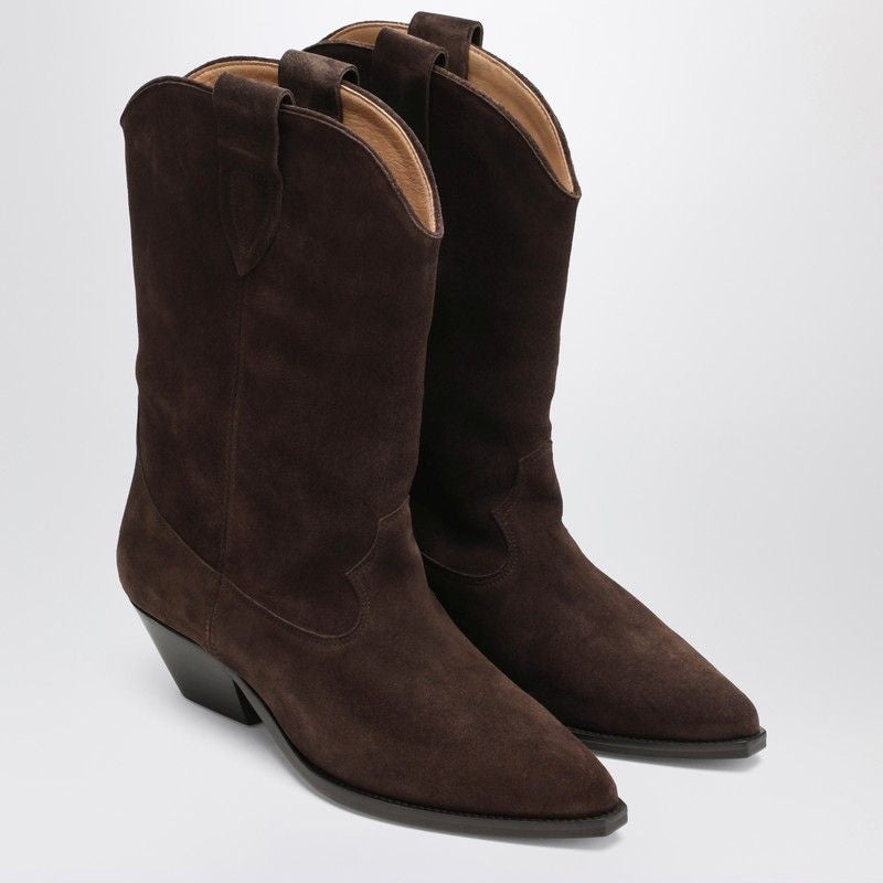 ISABEL MARANT Chic Cowboy Boots in Suede