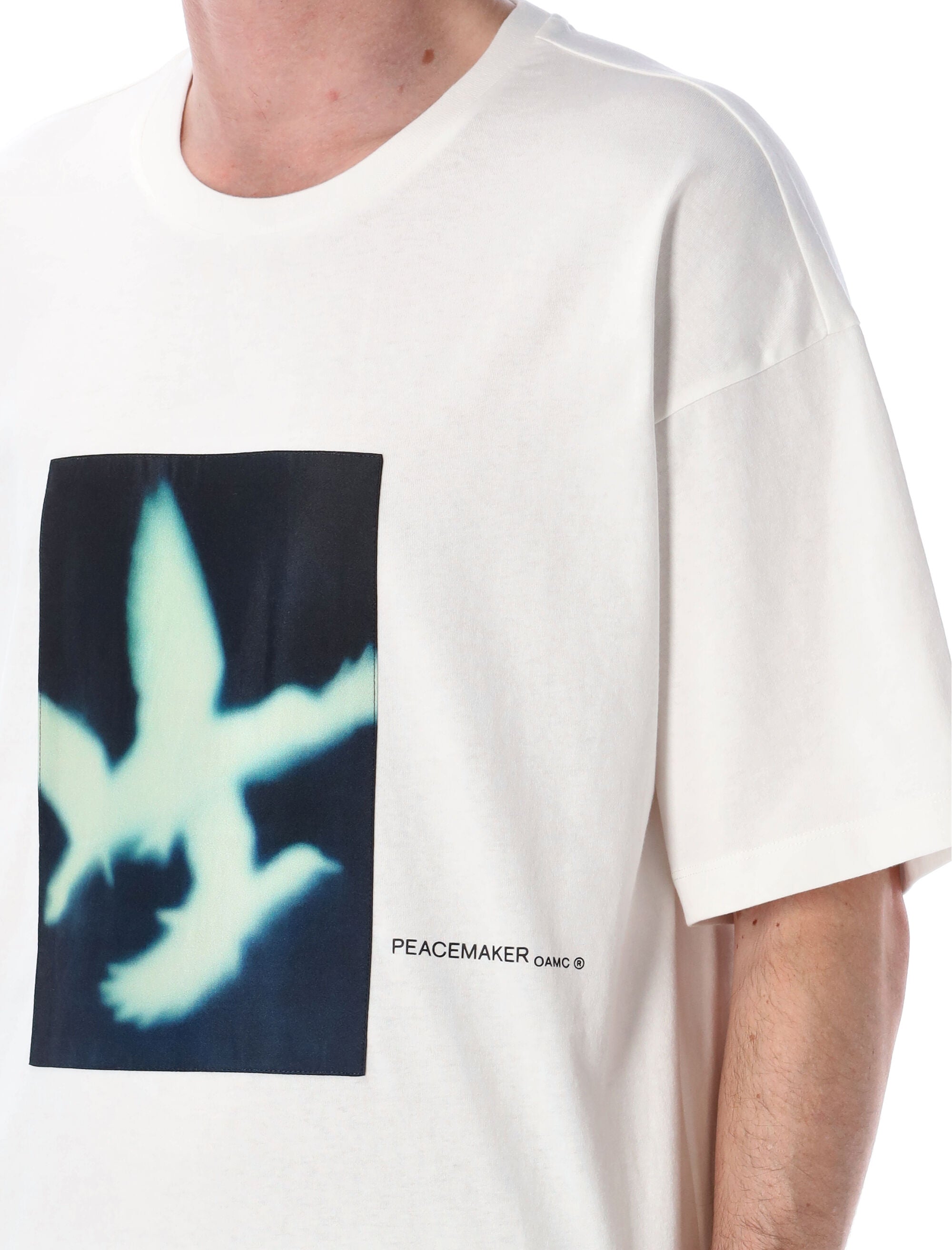 OAMC Peacemaker Dark Birds T-Shirt - Men's Relaxed Fit