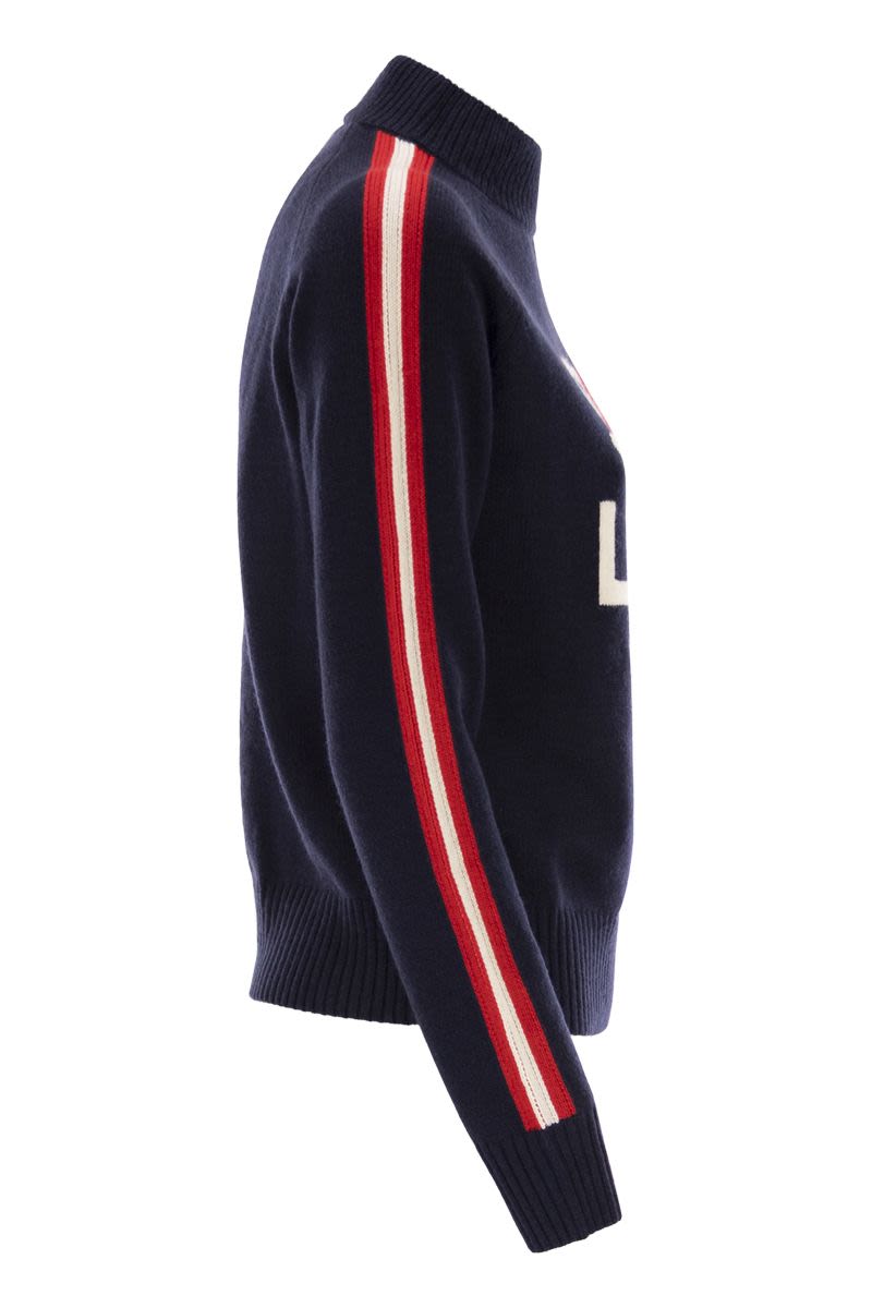 MC2 SAINT BARTH Ski Lover Jacquard Turtleneck