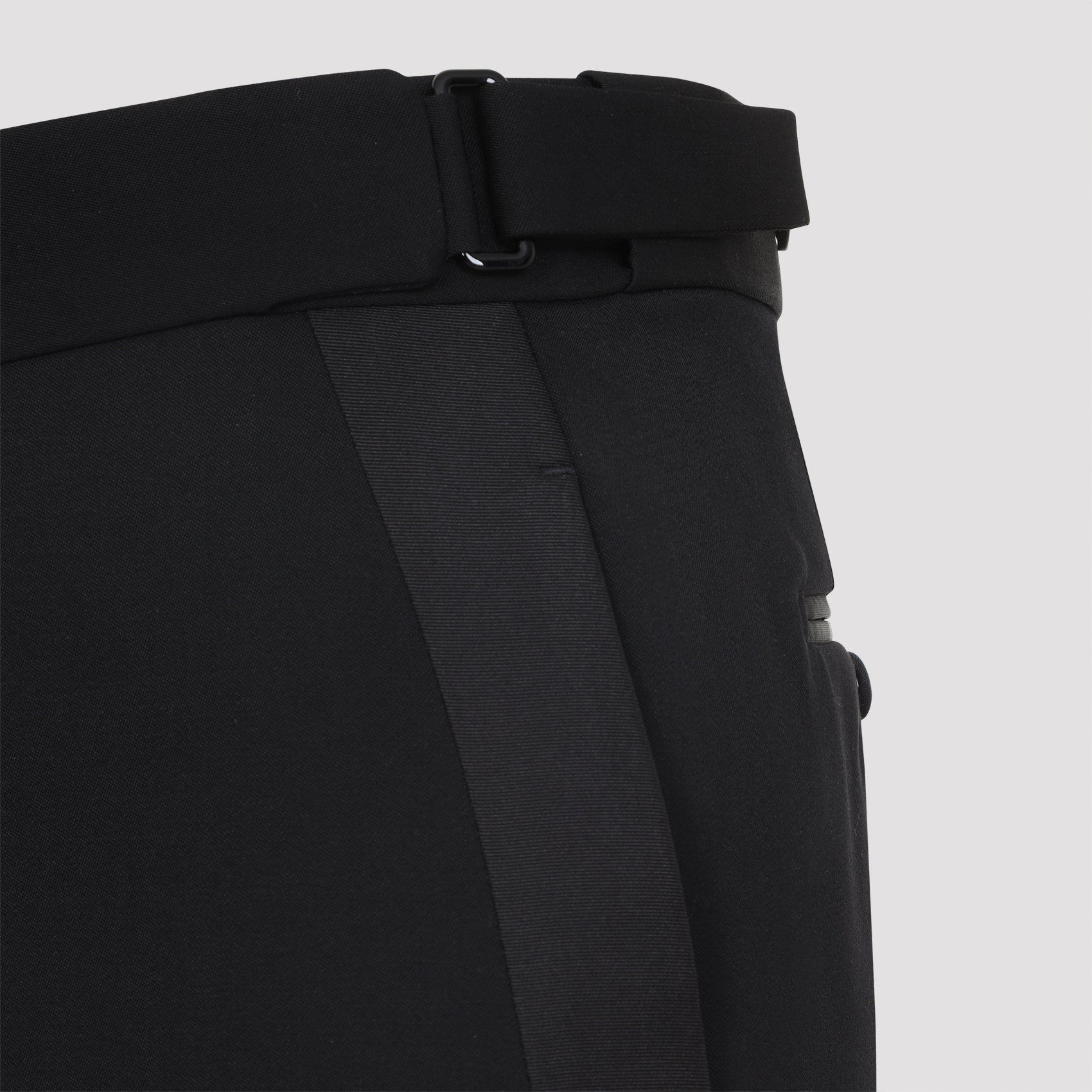 TOM FORD Premium Wool Pants for Men - FW25 Collection