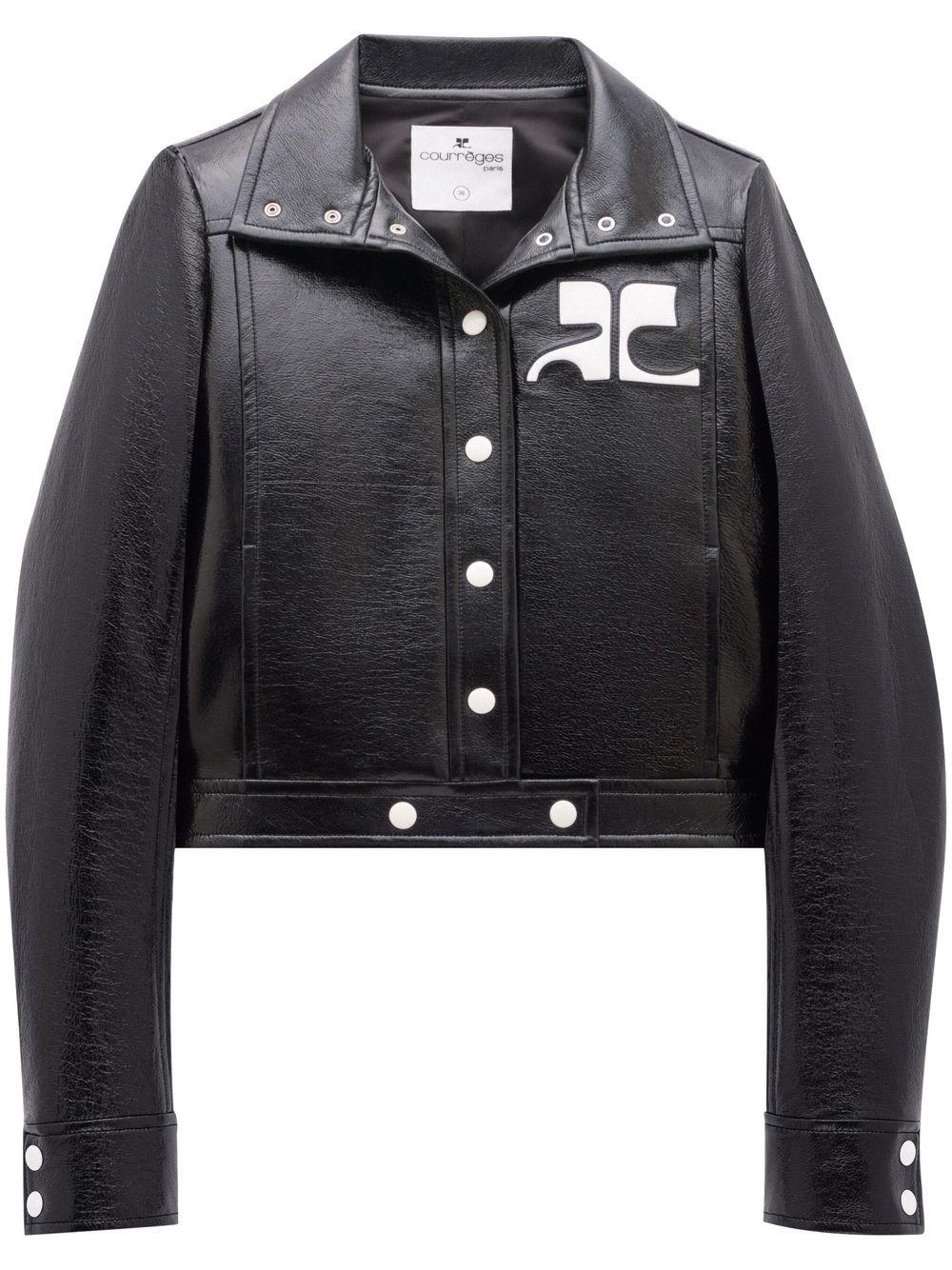 COURREGÈS Faux Leather Jacket for Women - Fall/Winter 2025