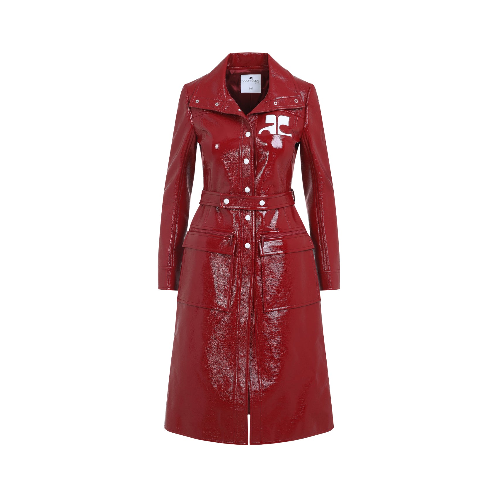 COURREGÈS Belted Trench Jacket for Women - FW25