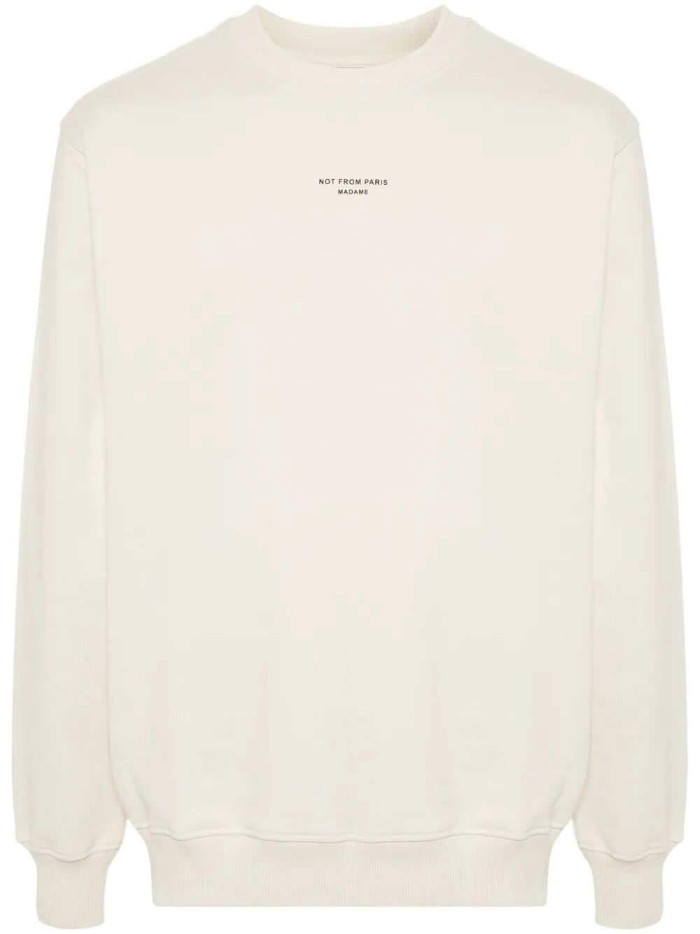 DRÔLE DE MONSIEUR Classic Round Neck Sweatshirt for Men