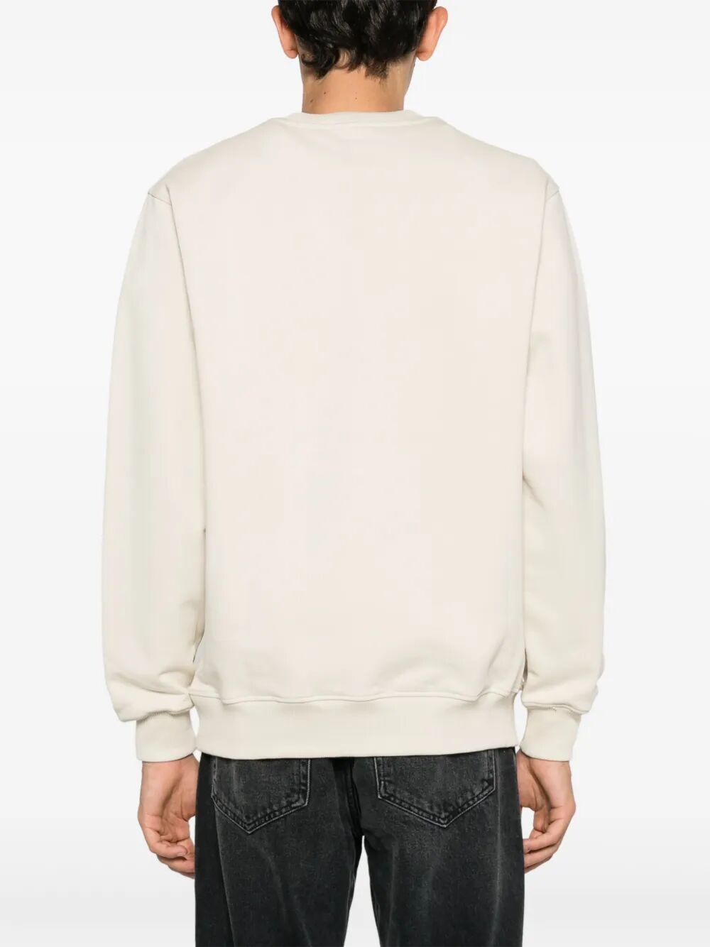 DRÔLE DE MONSIEUR Classic Round Neck Sweatshirt for Men