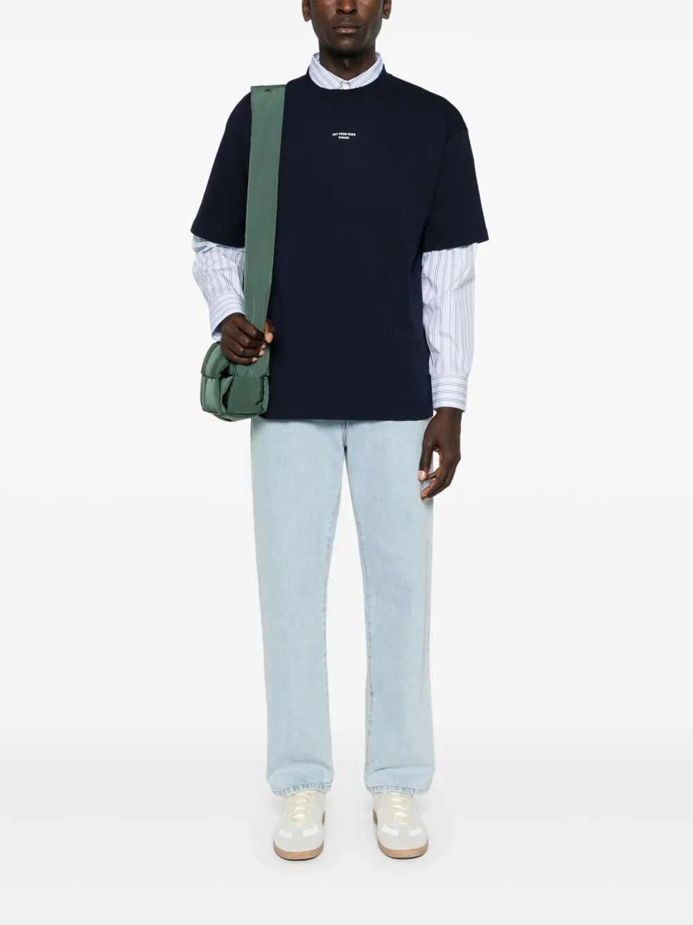 DRÔLE DE MONSIEUR Classic Slogan T-Shirt for Men