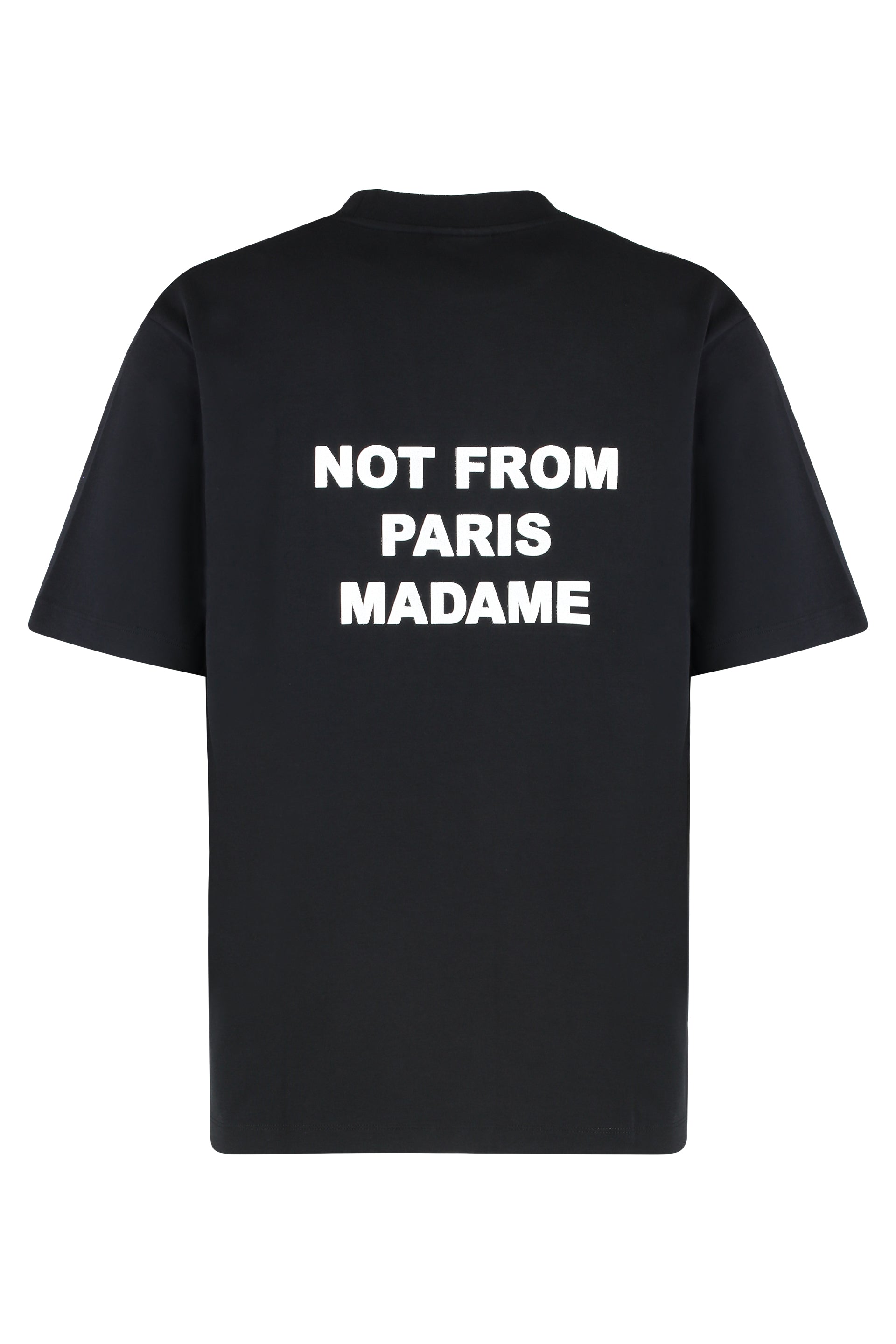 DRÔLE DE MONSIEUR Slogan Regular Fit T-Shirt - Size M