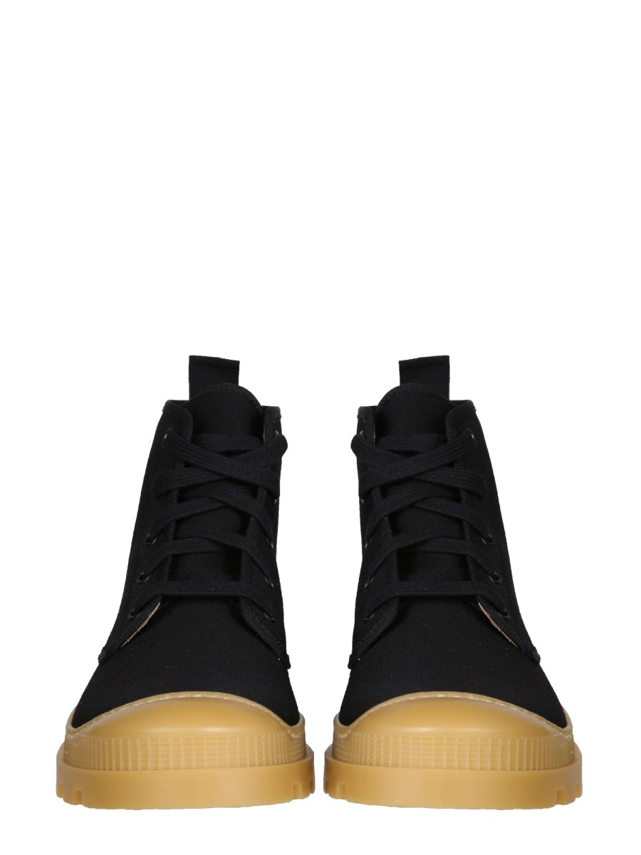 GIA BORGHINI Women's Hiking Boot with 3 CM Rubber Sole