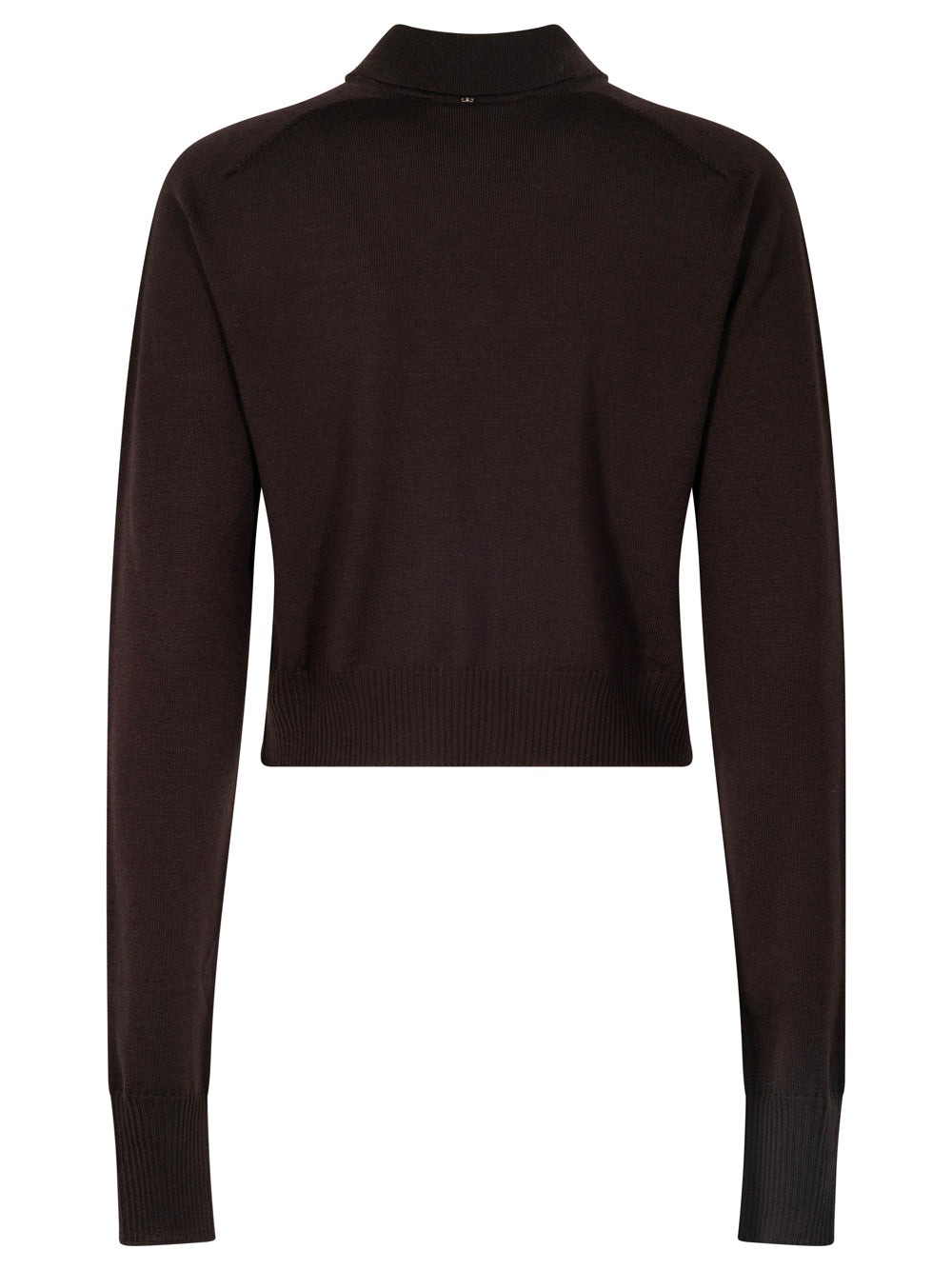 MAX MARA SPORTMAX Soft Fit Wool Cropped Cardigan