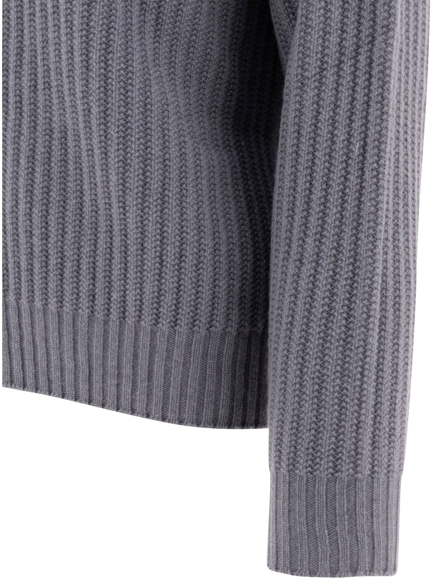 PESERICO Elegant Lamé Sweater for Women - Fall Winter 24/25
