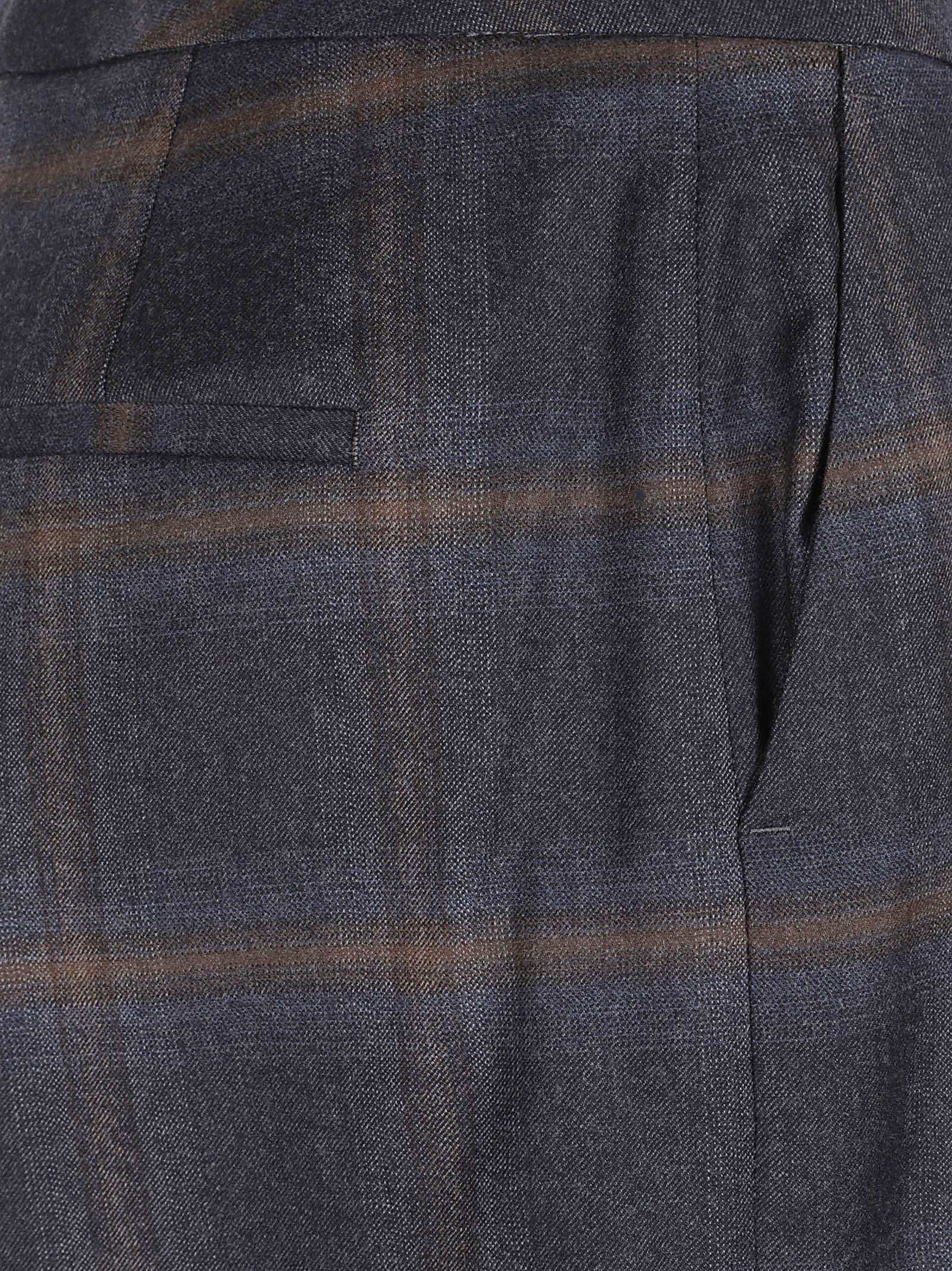 PESERICO Elegant Virgin Wool Blend Trousers for Women