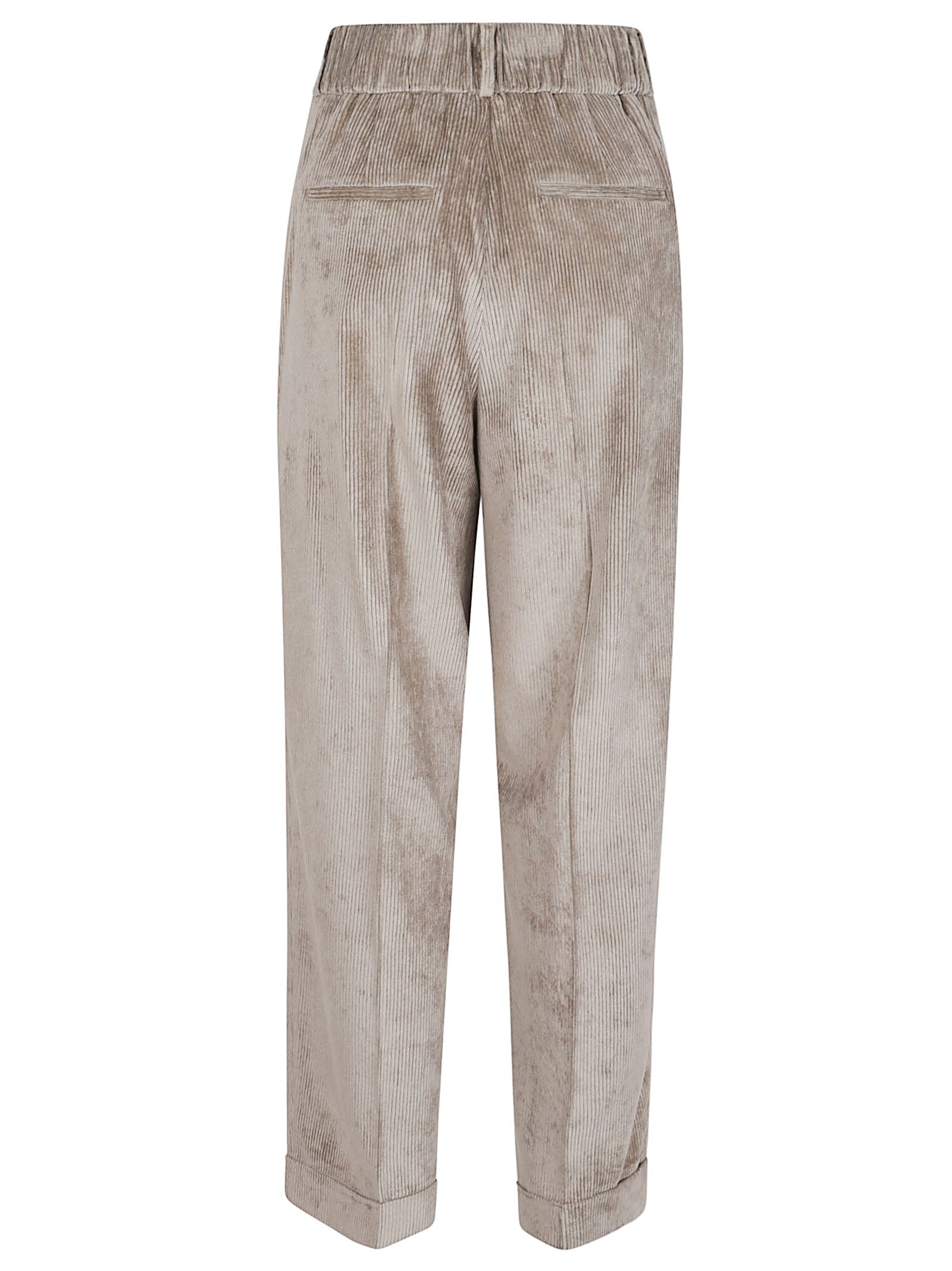 PESERICO Comfort-Fit Trousers for Women - FW25