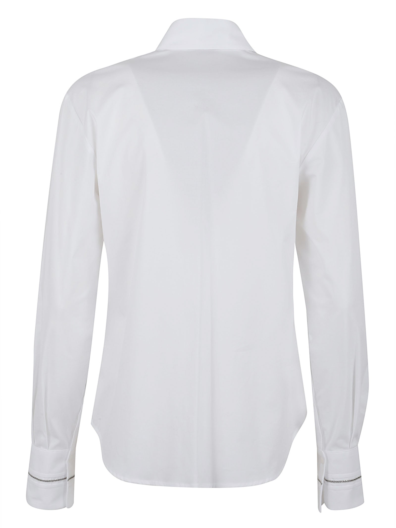 PESERICO Elegant Women's Cotton-Elastane Shirt