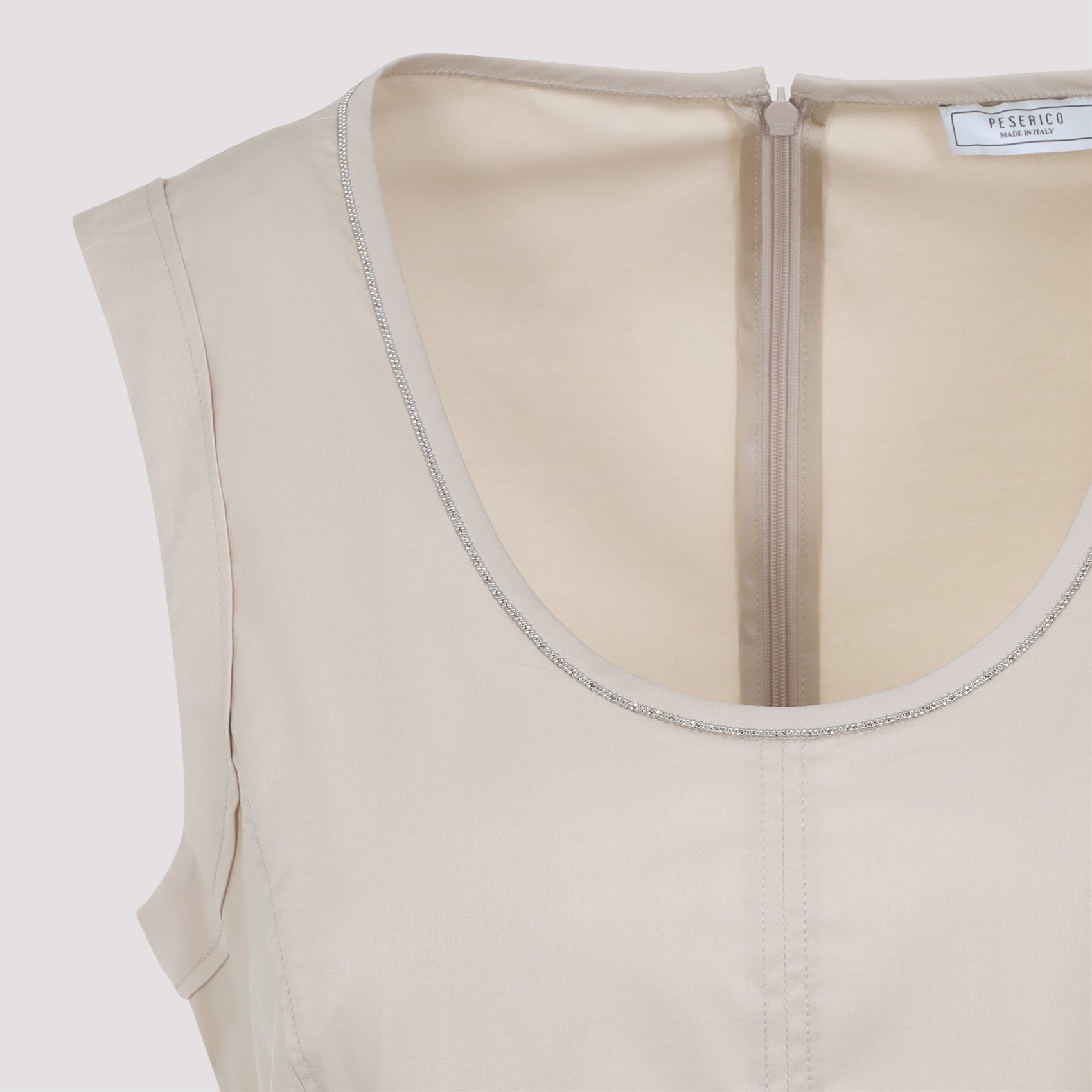 PESERICO Elegant Mini Dress for Women