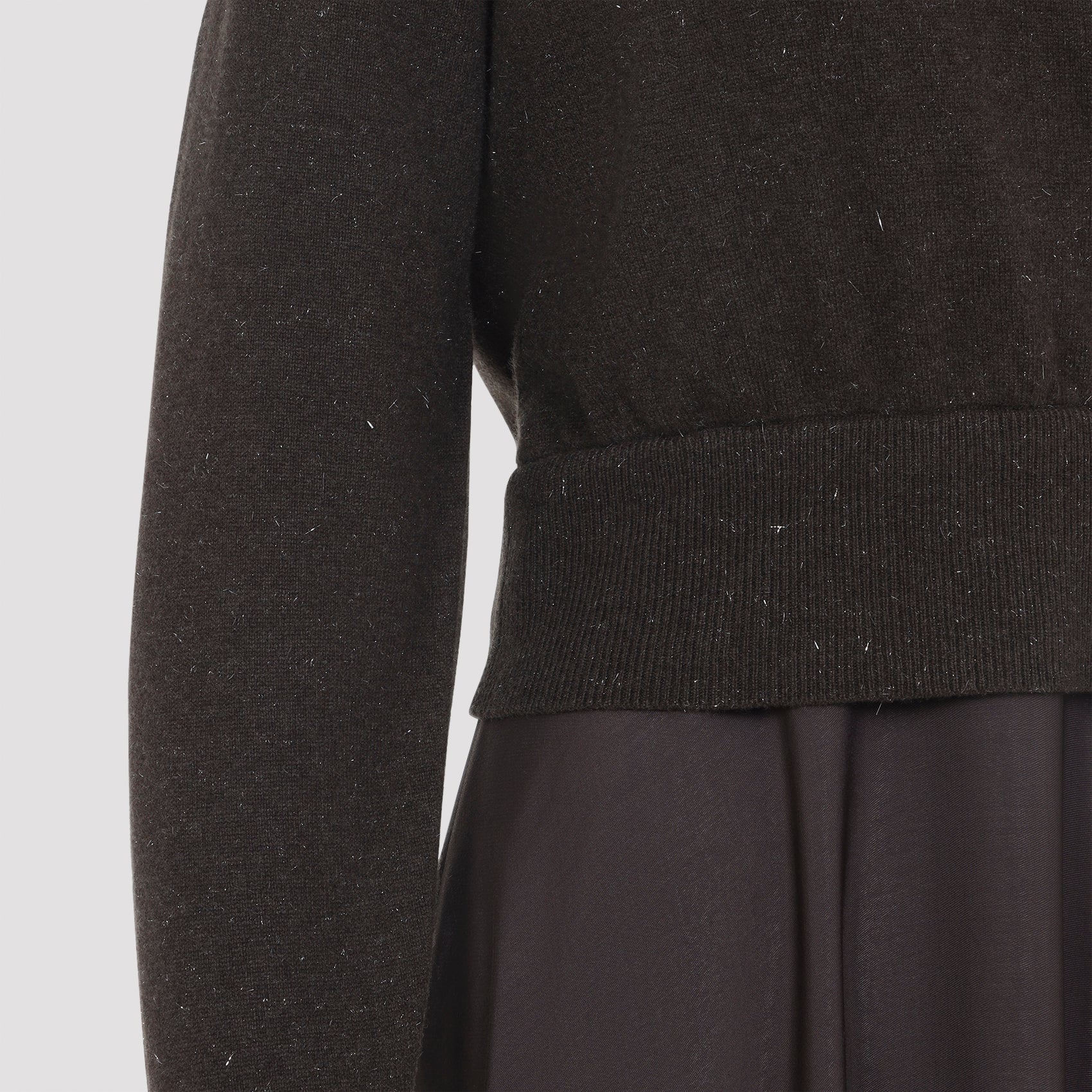 PESERICO Sophisticated Wool Blend Dress - Size M