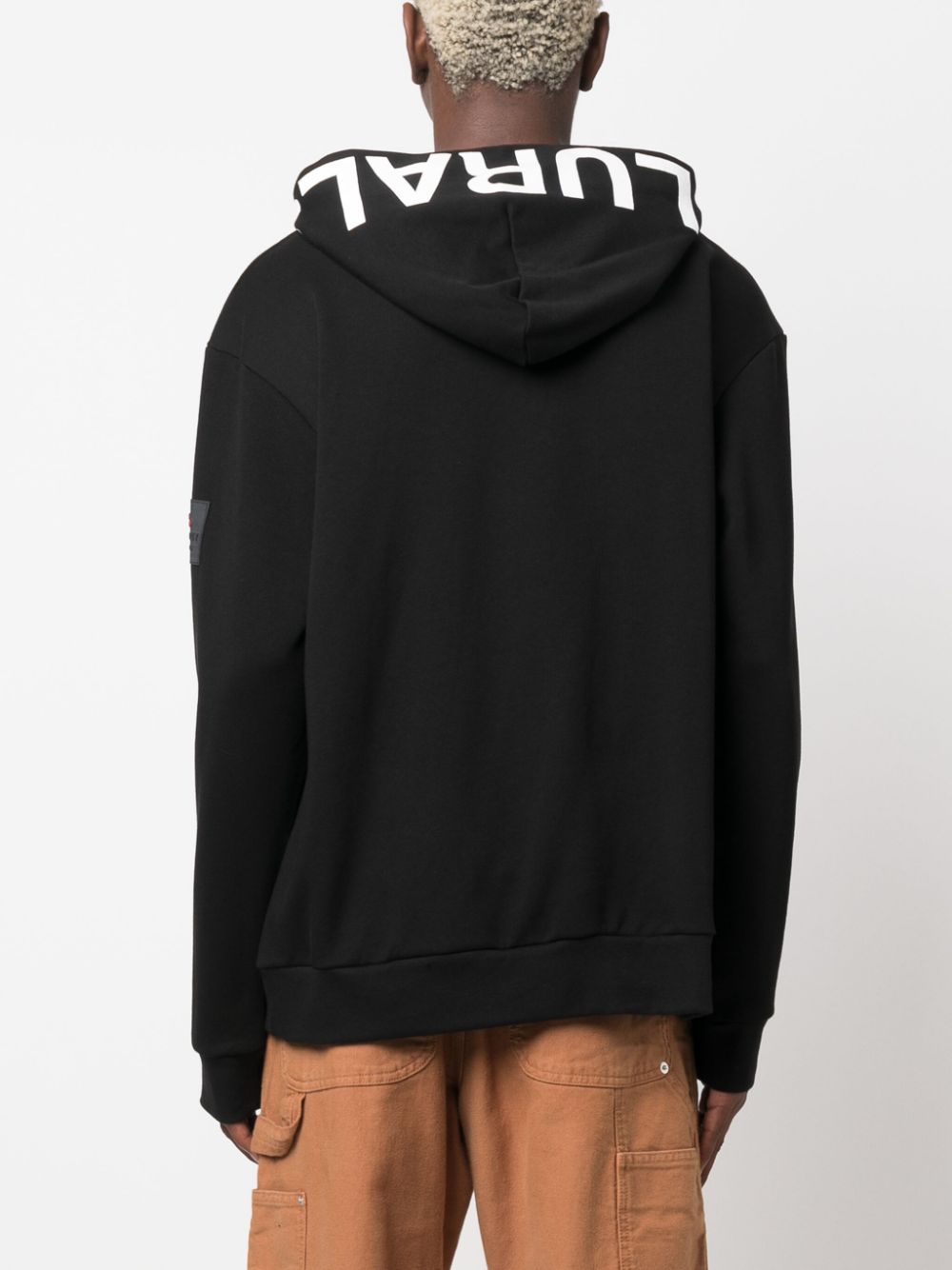 PEUTEREY Classic Logo Cotton Hoodie