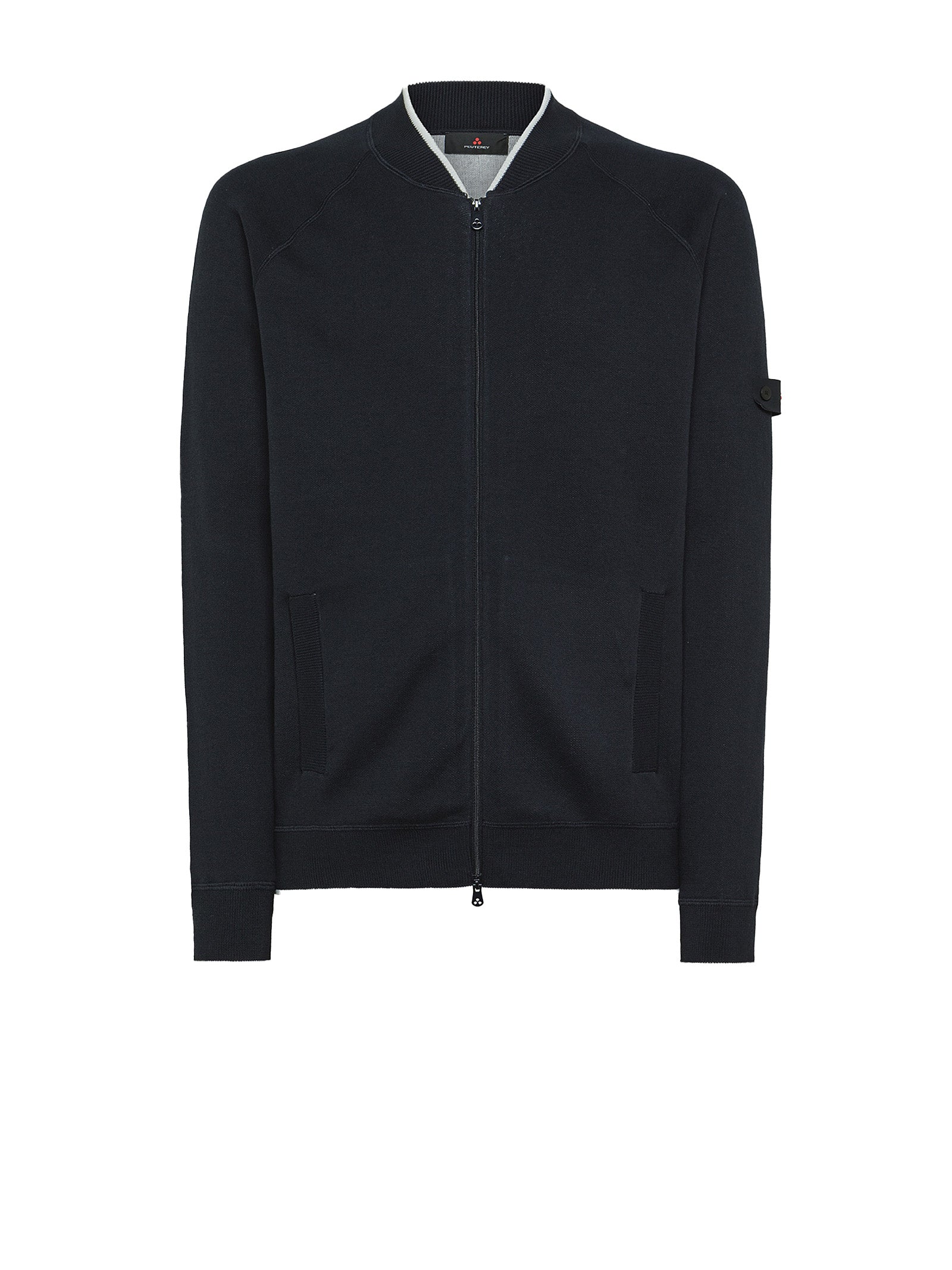 PEUTEREY Men's Zip Up Sweater - SS25 Collection