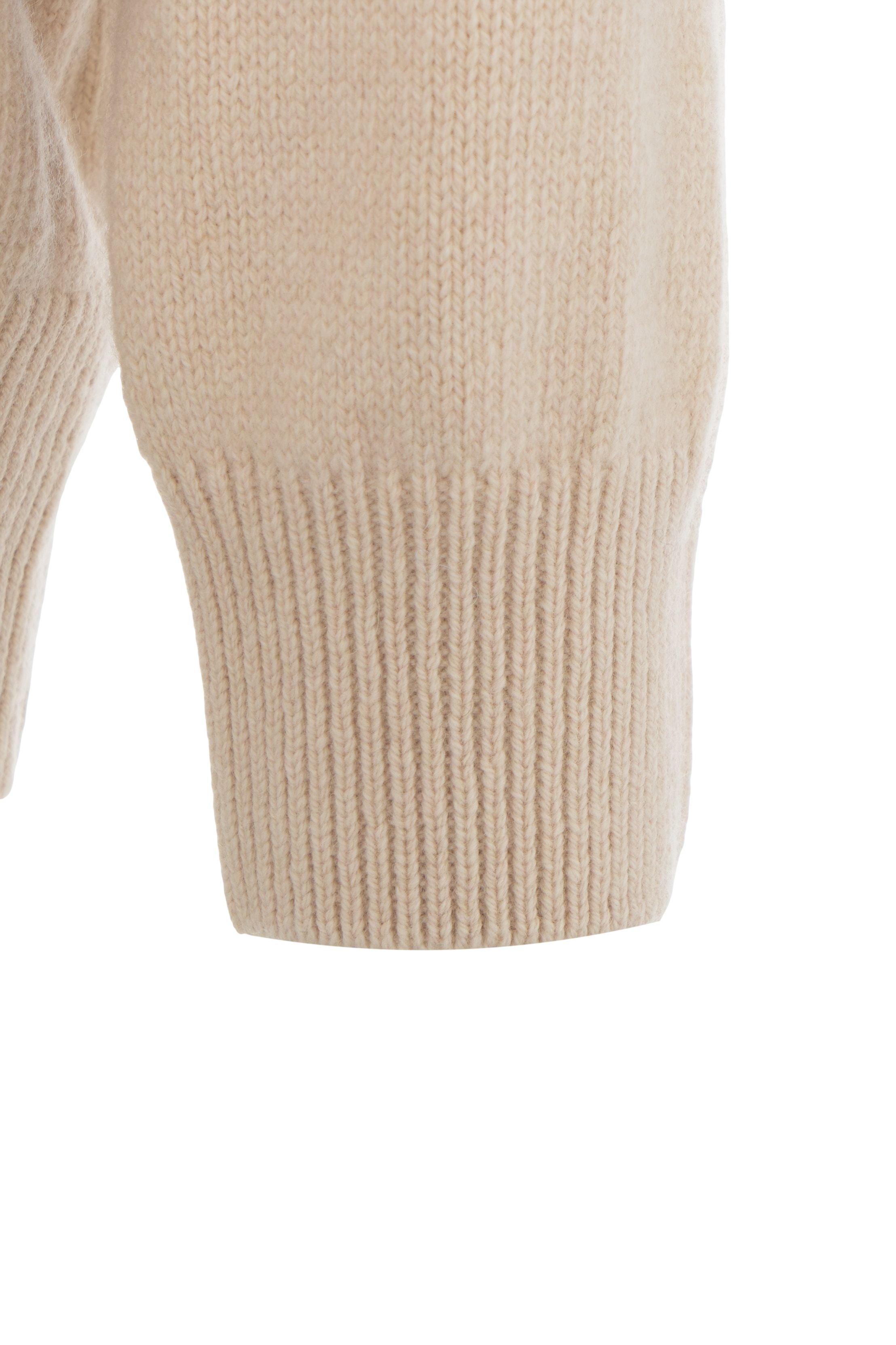 PEUTEREY Costance Loose Fit Wool Sweater for Women - FW25