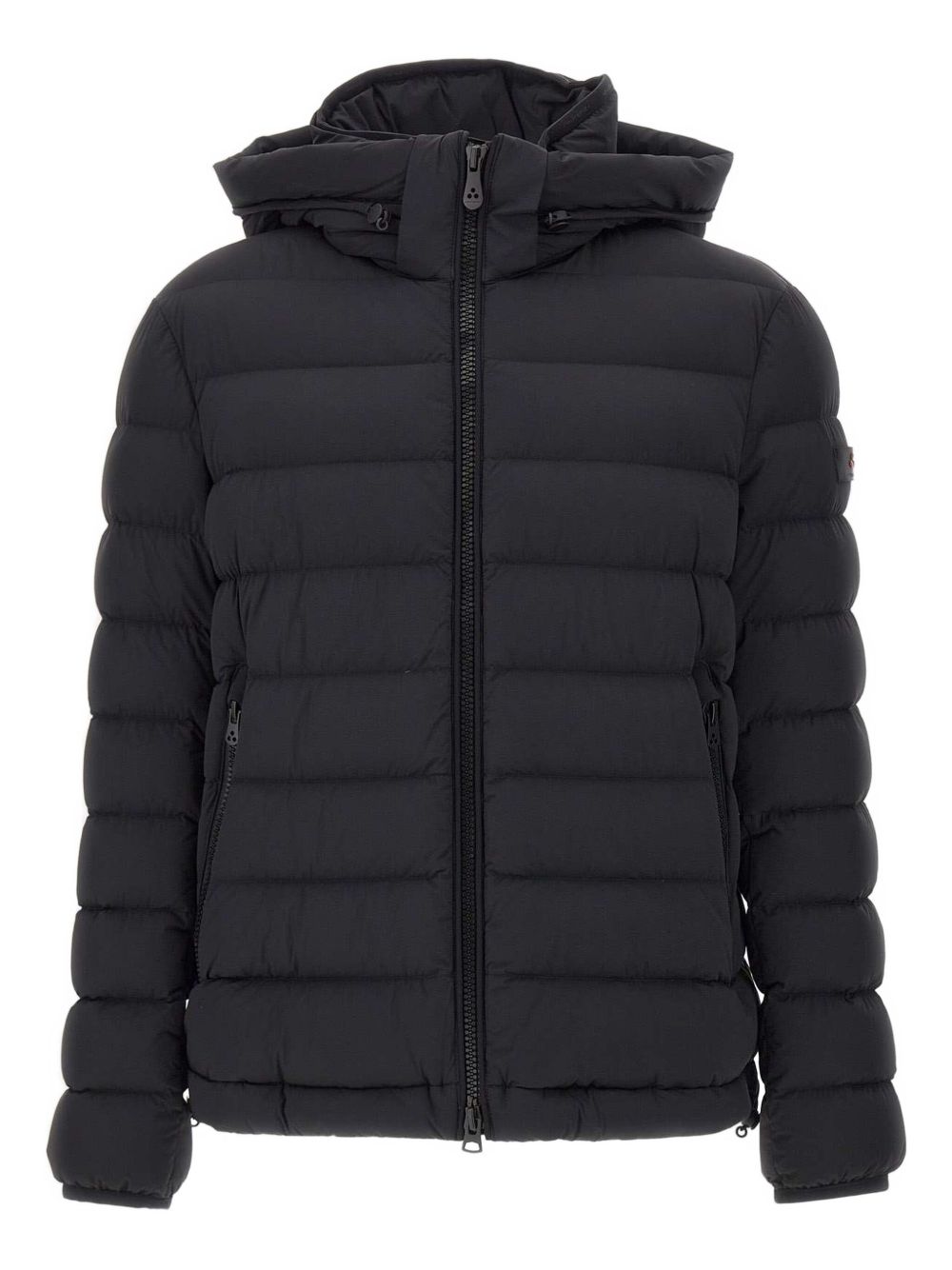 PEUTEREY Men's Short Down Jacket with Detachable Hood