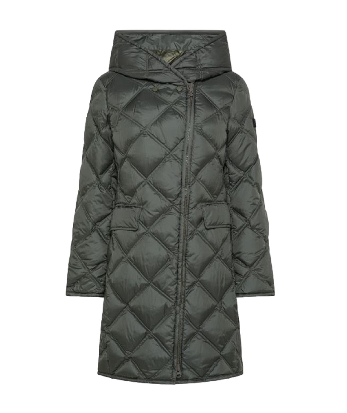 PEUTEREY Quilted High Collar Jacket