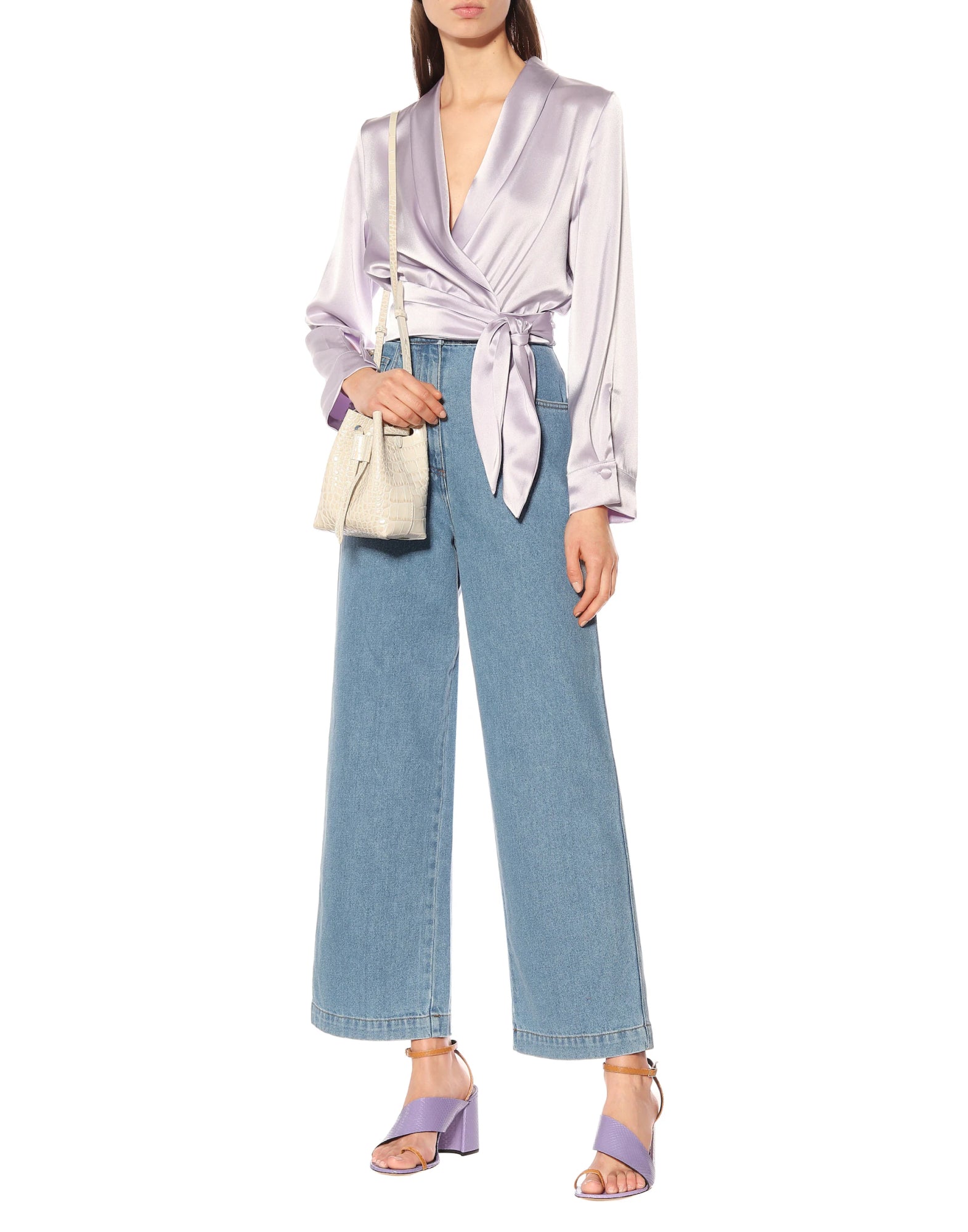 NANUSHKA Mini Convertible Bucket Handbag 17X13X8 CM