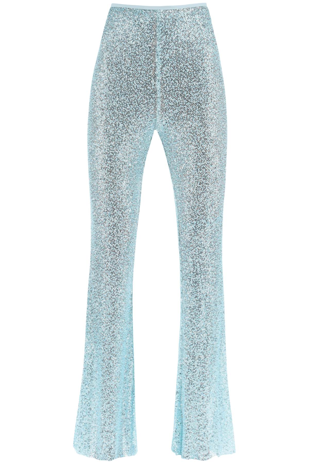SELF-PORTRAIT Slim Fit Beaded Pants - Size 8 UK