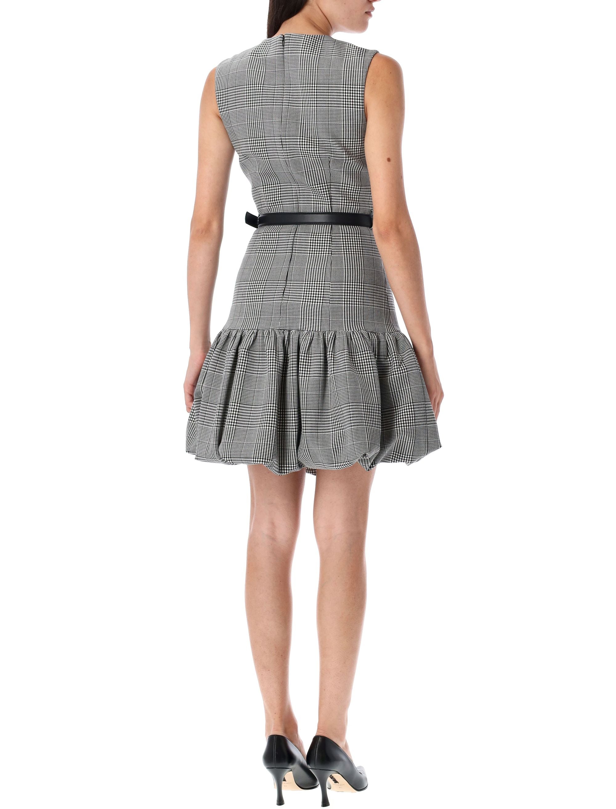 SELF-PORTRAIT Chic Mini Dress with Prince of Wales Pattern