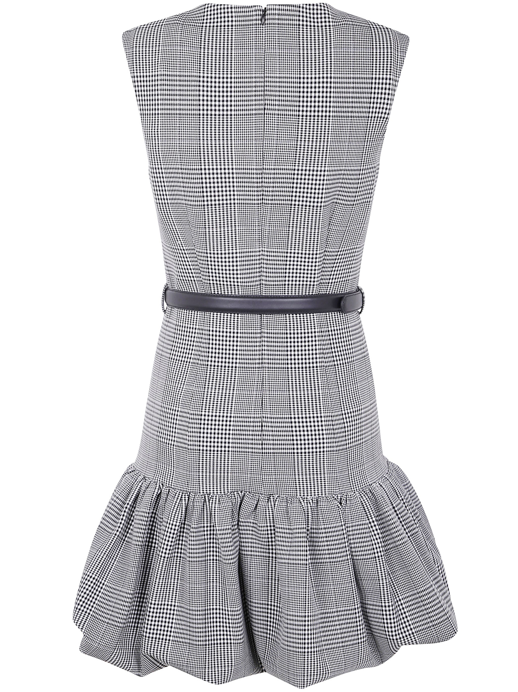 SELF-PORTRAIT Sleeveless Midi Dress with Boucle Loop Detail