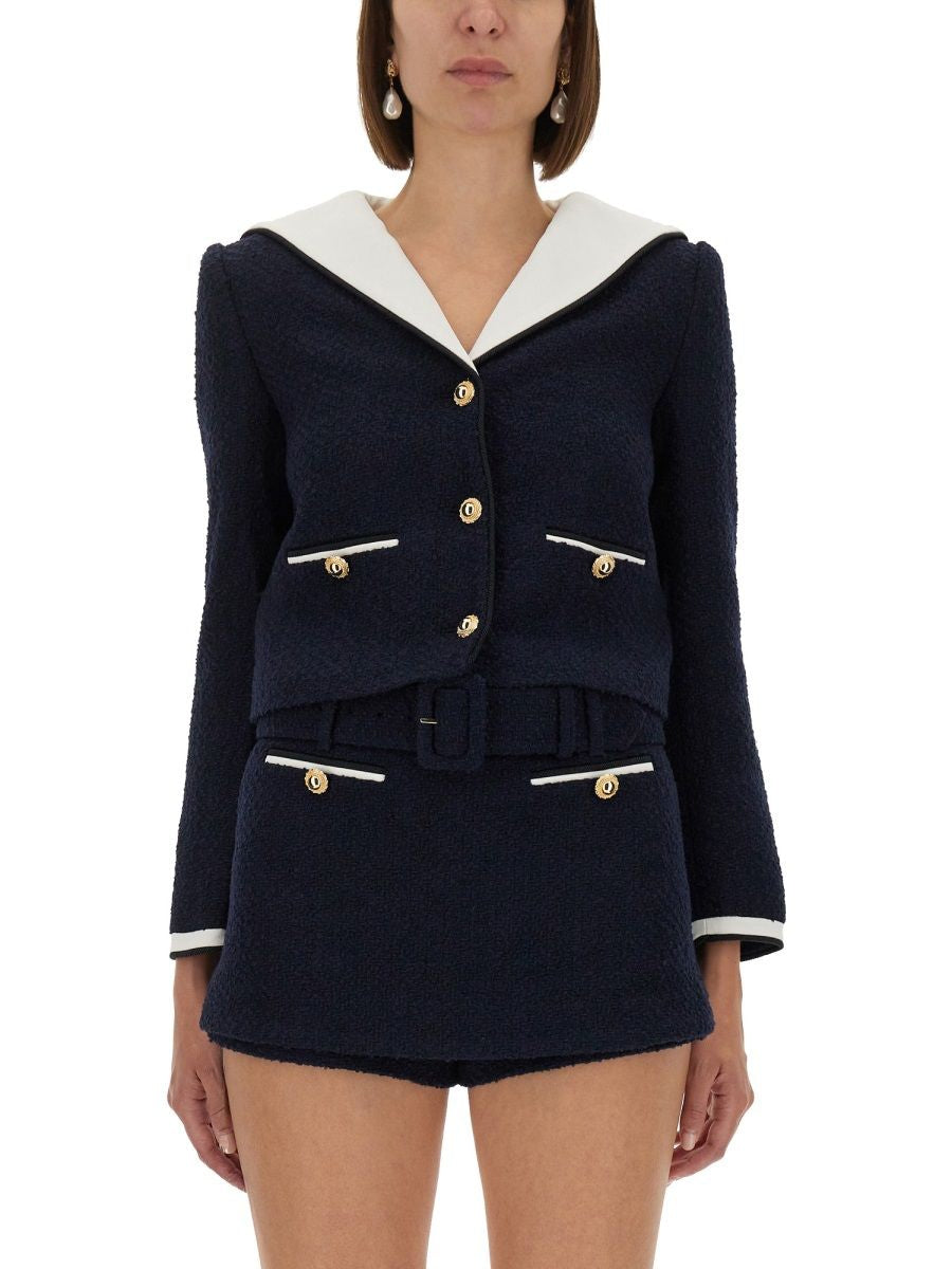 SELF-PORTRAIT Women's Polyester Wool Jacket - Fall/Winter 2025