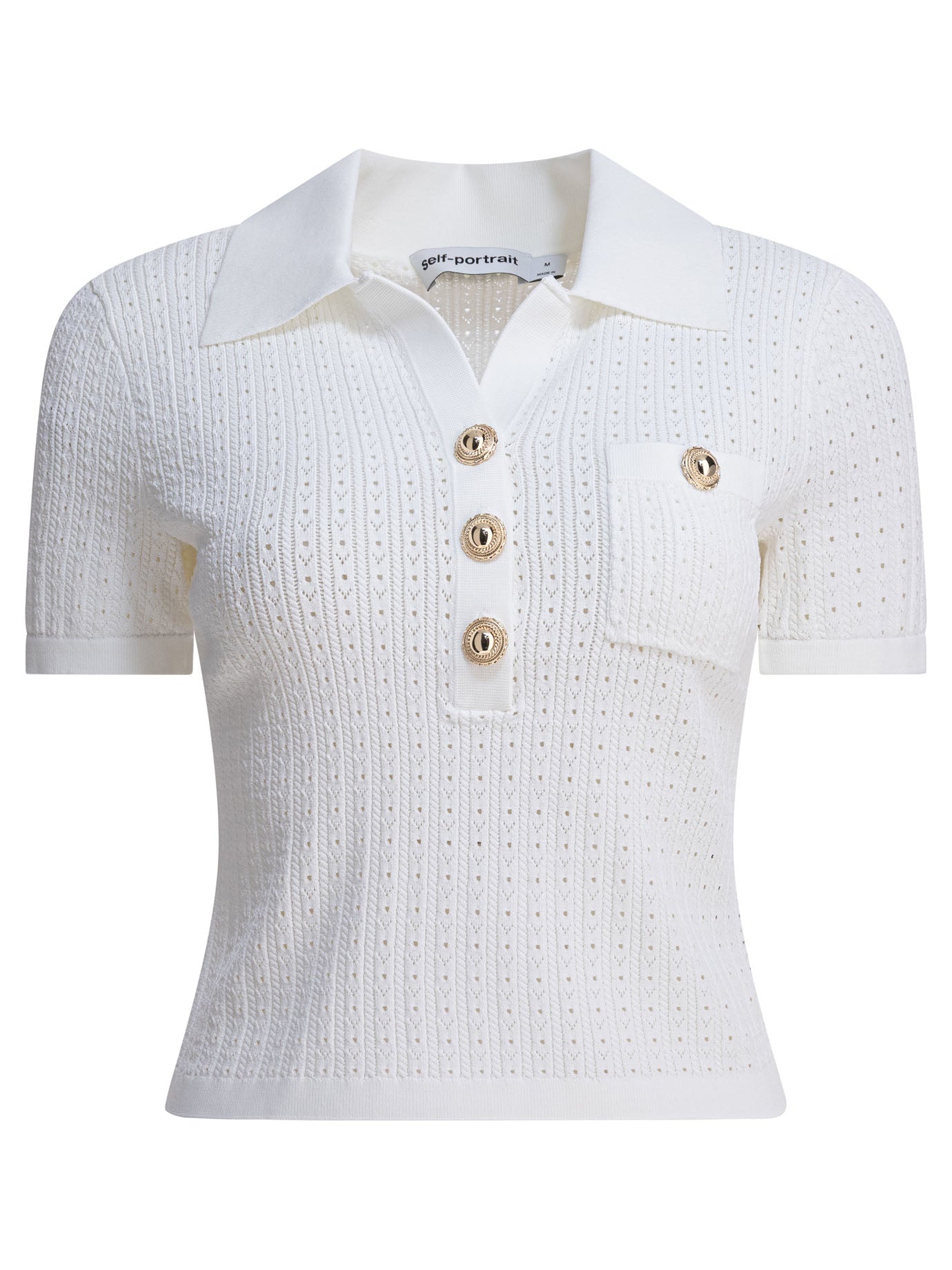 SELF-PORTRAIT Elegant Viscose Polyester Women's Top