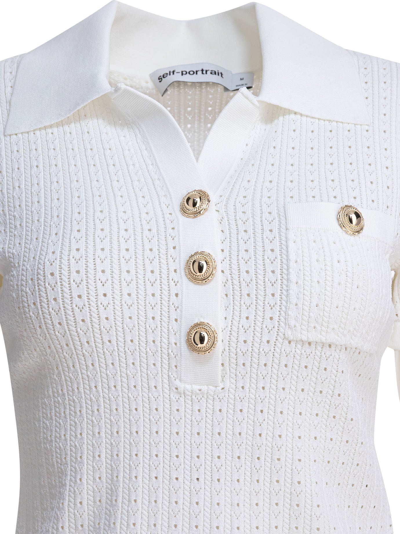 SELF-PORTRAIT Elegant Viscose Polyester Women's Top