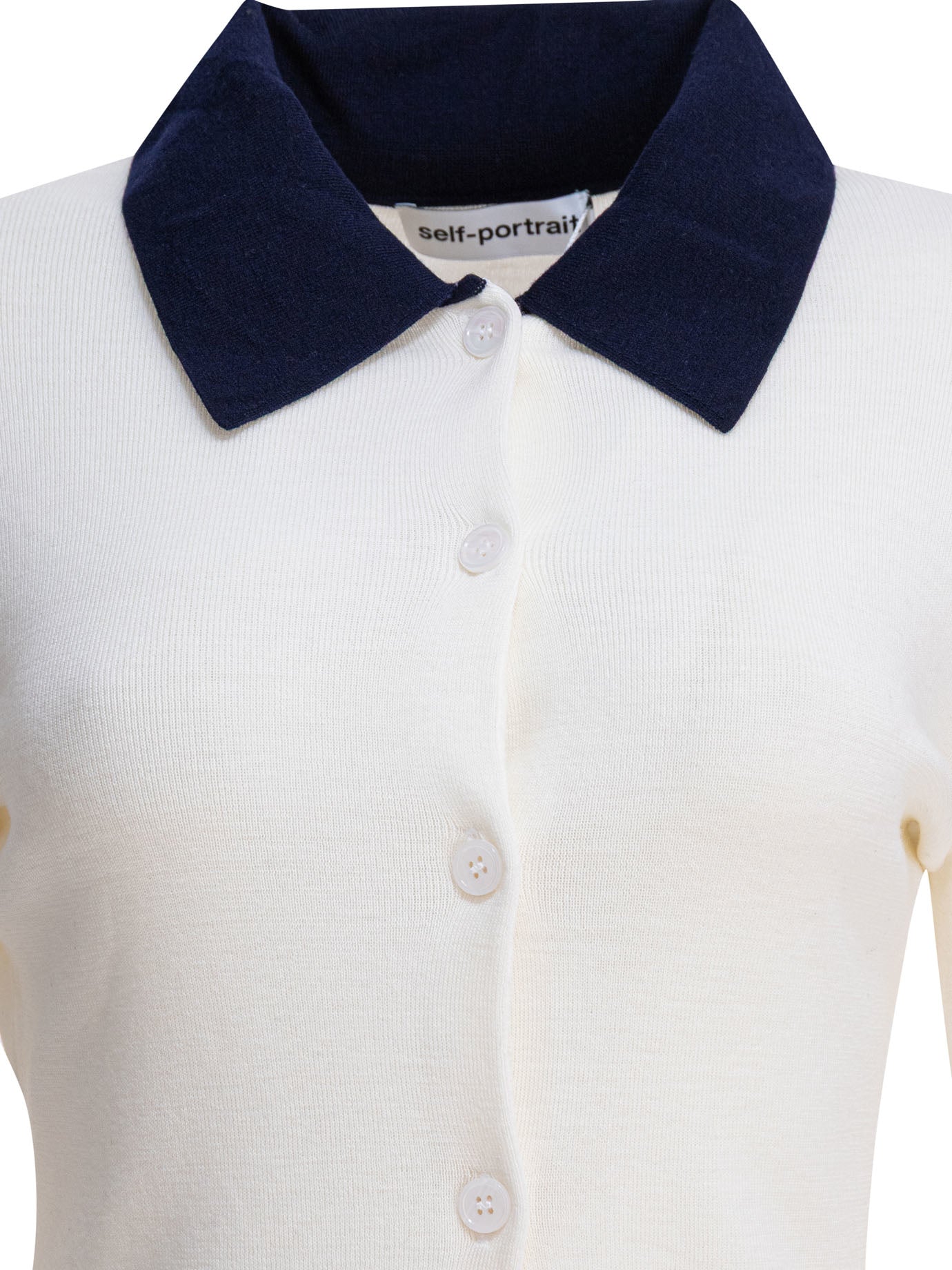 SELF-PORTRAIT Wool Cardigan for Women - FW25 Collection