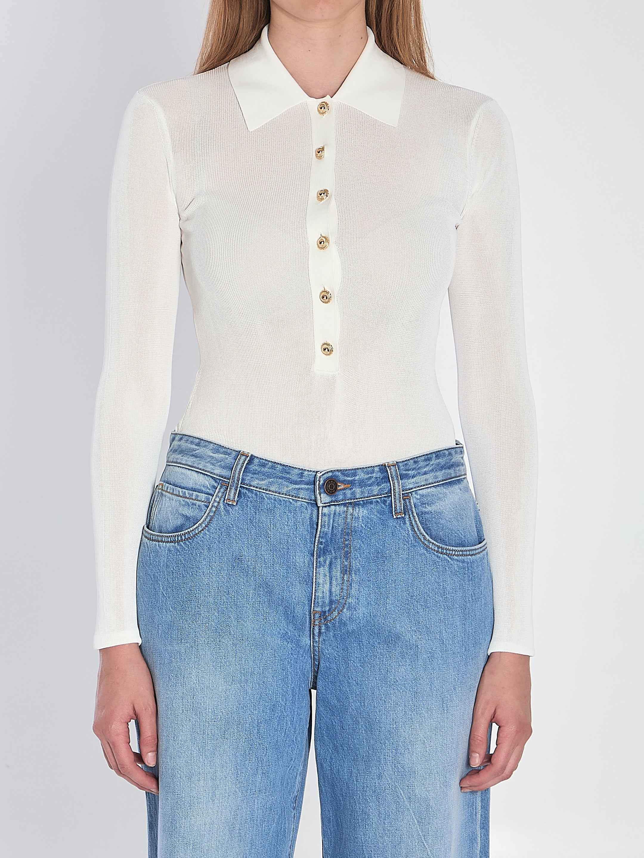 SELF-PORTRAIT Classic Visicole Bodysuit for Women