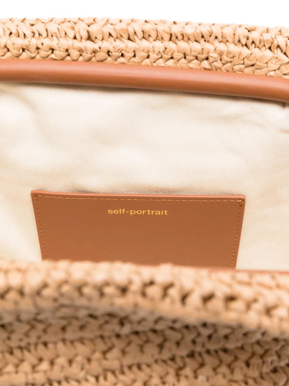 SELF-PORTRAIT Mini Charm Shoulder Handbag