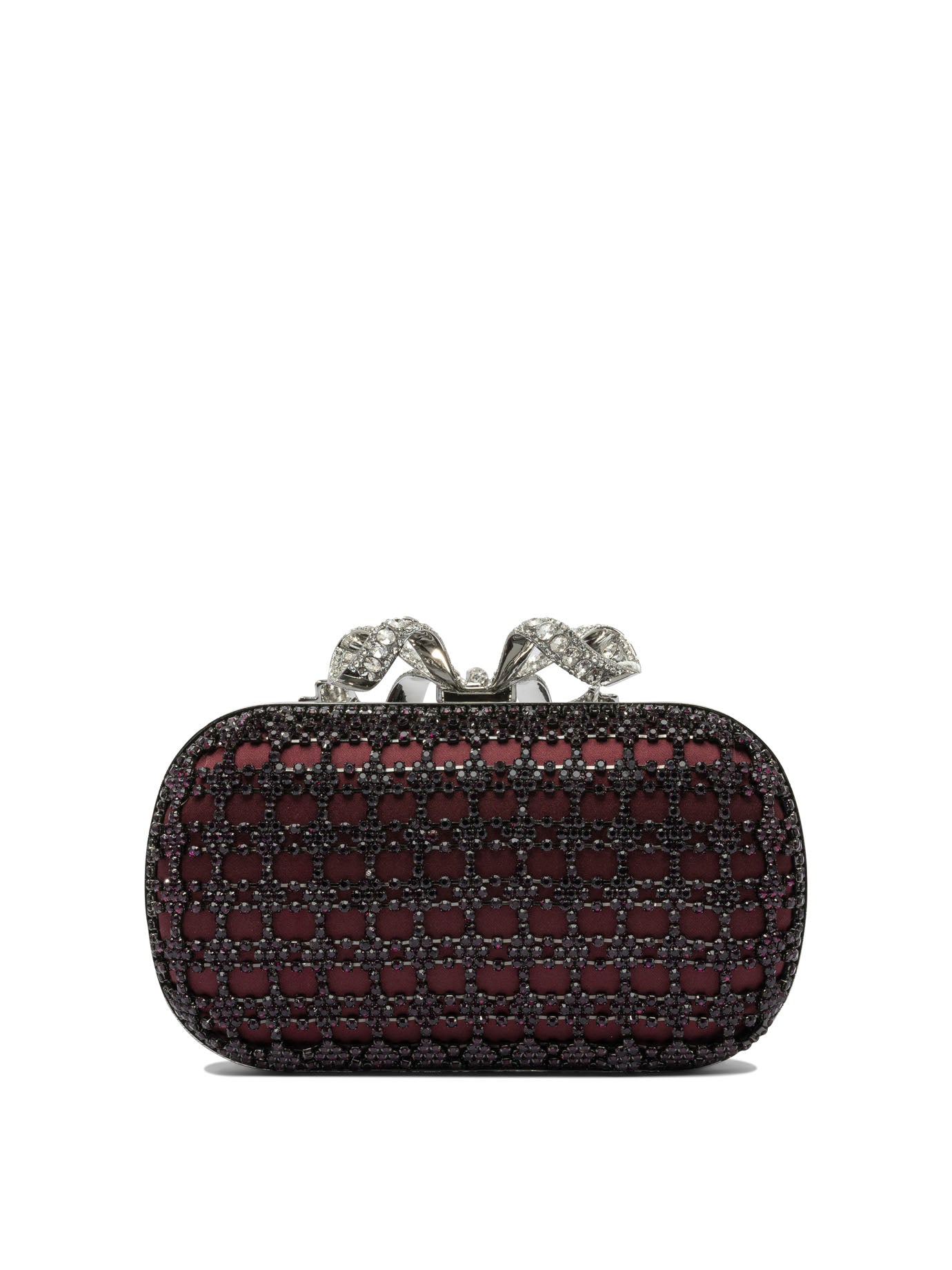 SELF-PORTRAIT Chainmail Mini Clutch Handbag