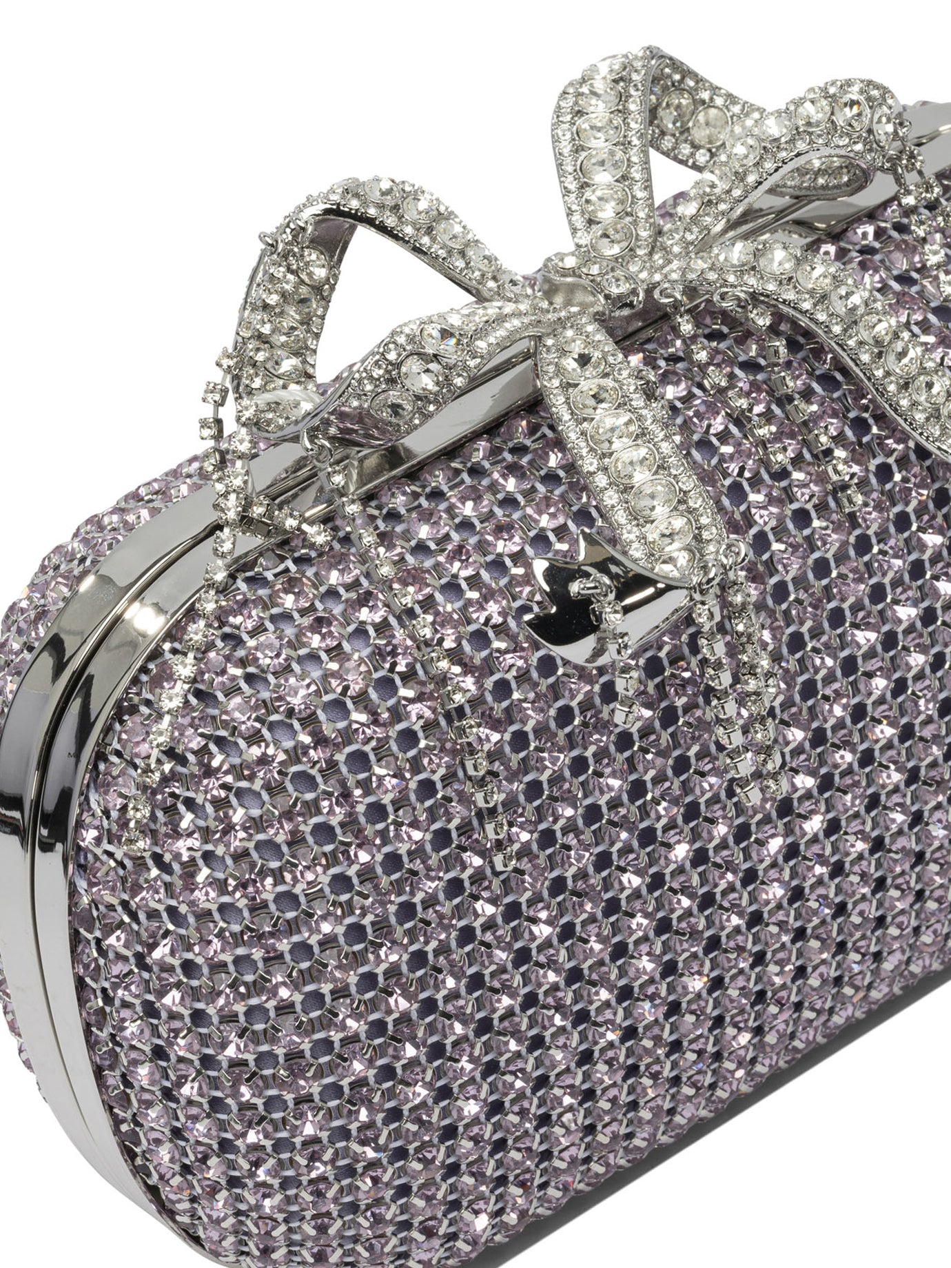 SELF-PORTRAIT Mini Chainmail Clutch Handbag