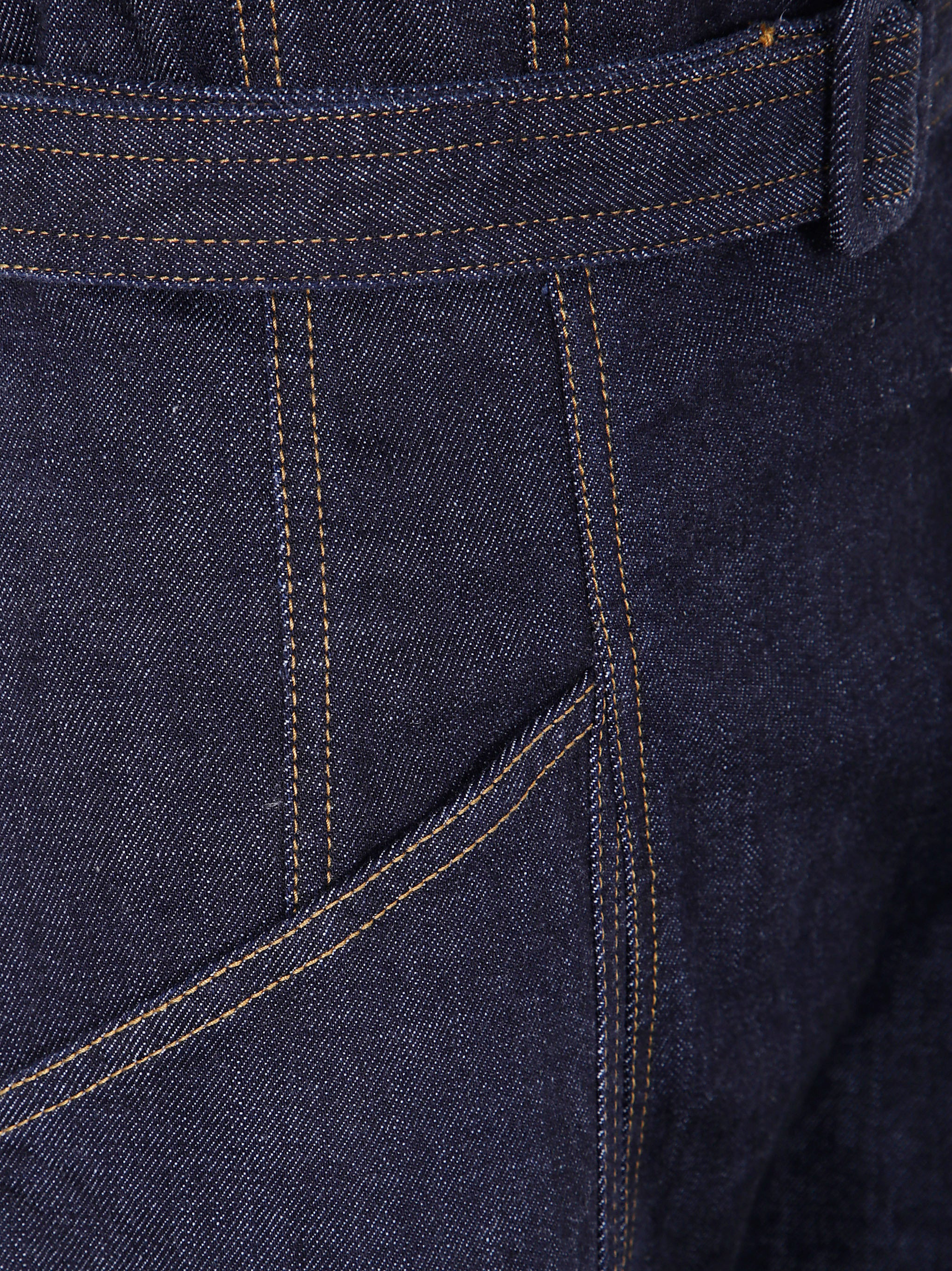 SELF-PORTRAIT Denim Dress with Coordinated Waist Belt