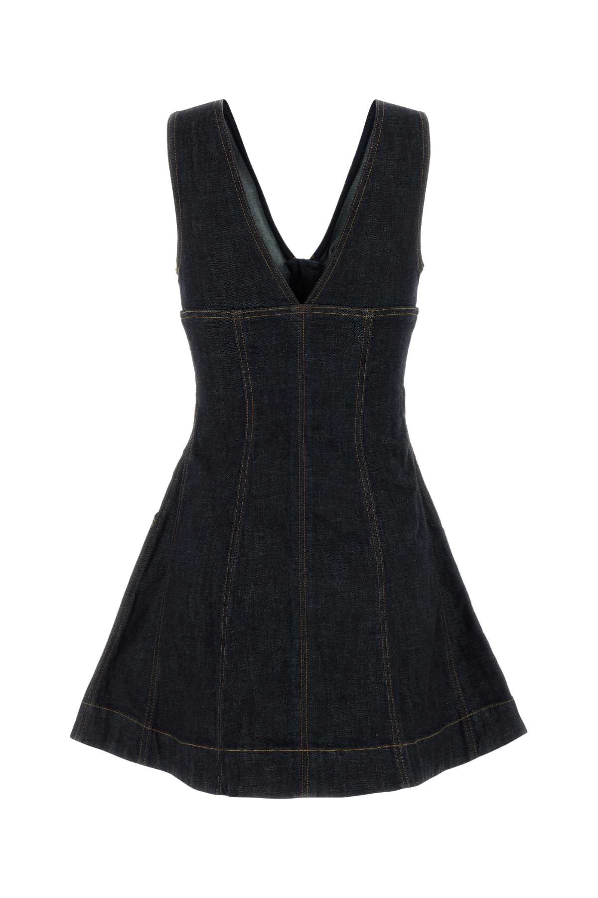 SELF-PORTRAIT Women's Denim Mini Dress