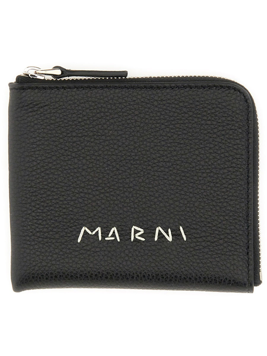 MARNI Mini Leather Wallet