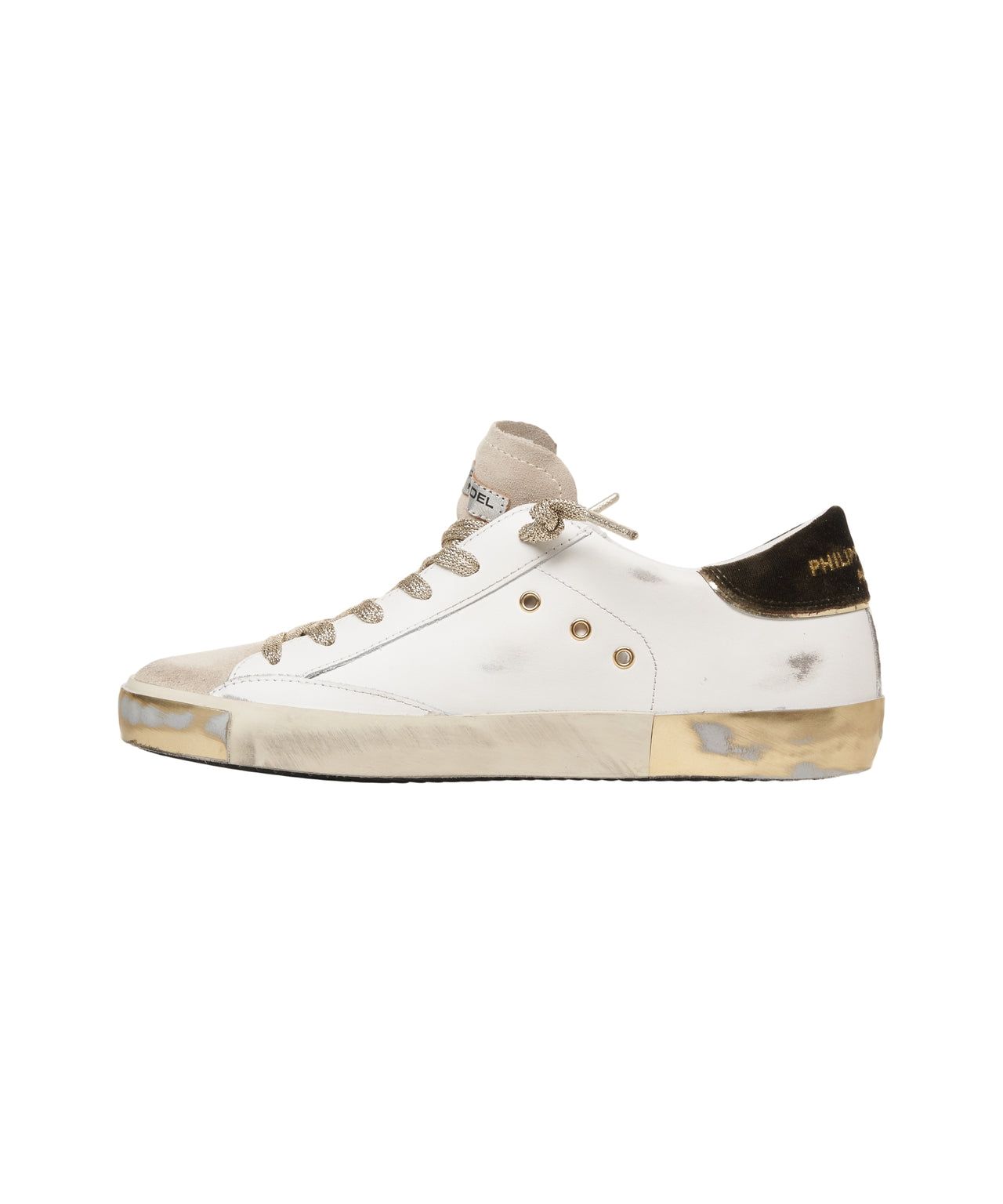 PHILIPPE MODEL Low-Top Vintage-Inspired Sneaker for Women