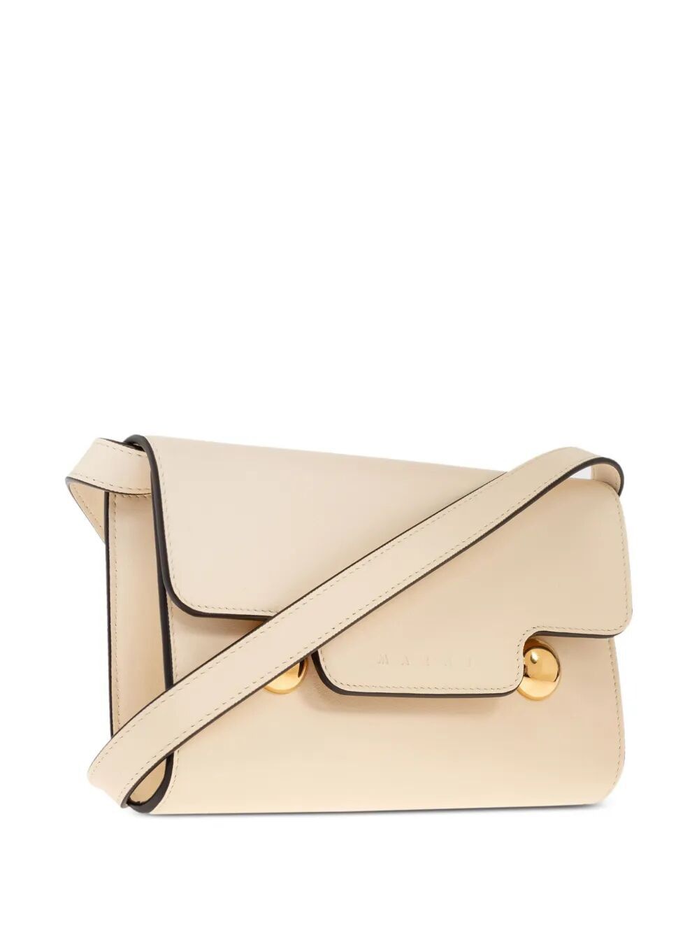 MARNI Logo Debossed Mini Shoulder Handbag