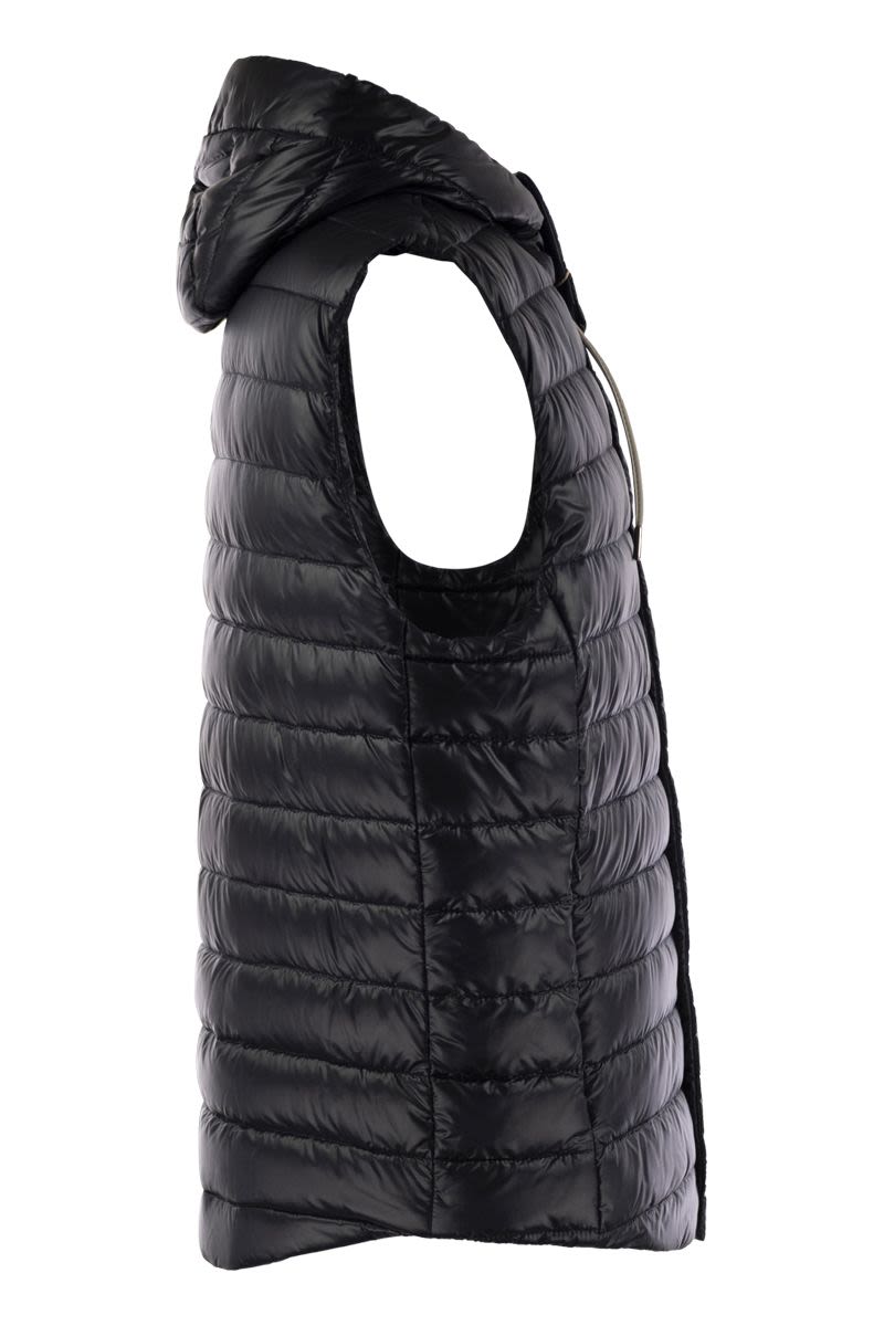 HERNO Sleeveless Down Jacket for Men