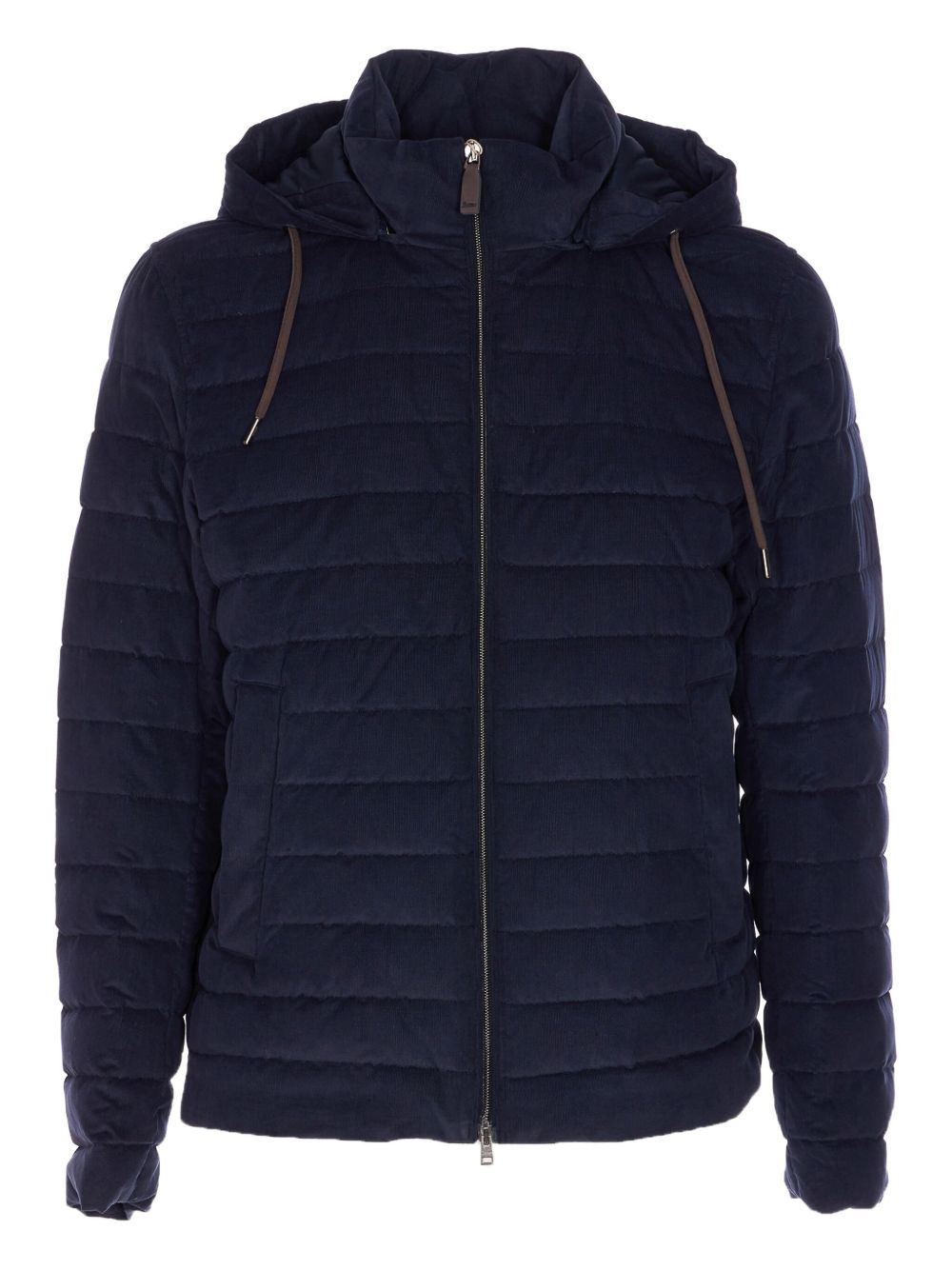 HERNO Men's Short Down Jacket with Quilted Design