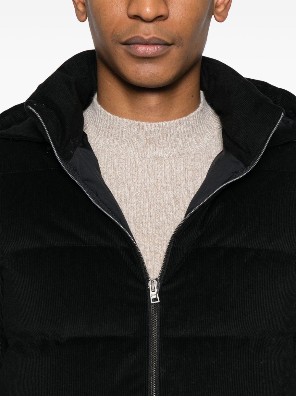 HERNO Corduroy Down Jacket for Men - Fall/Winter 2024