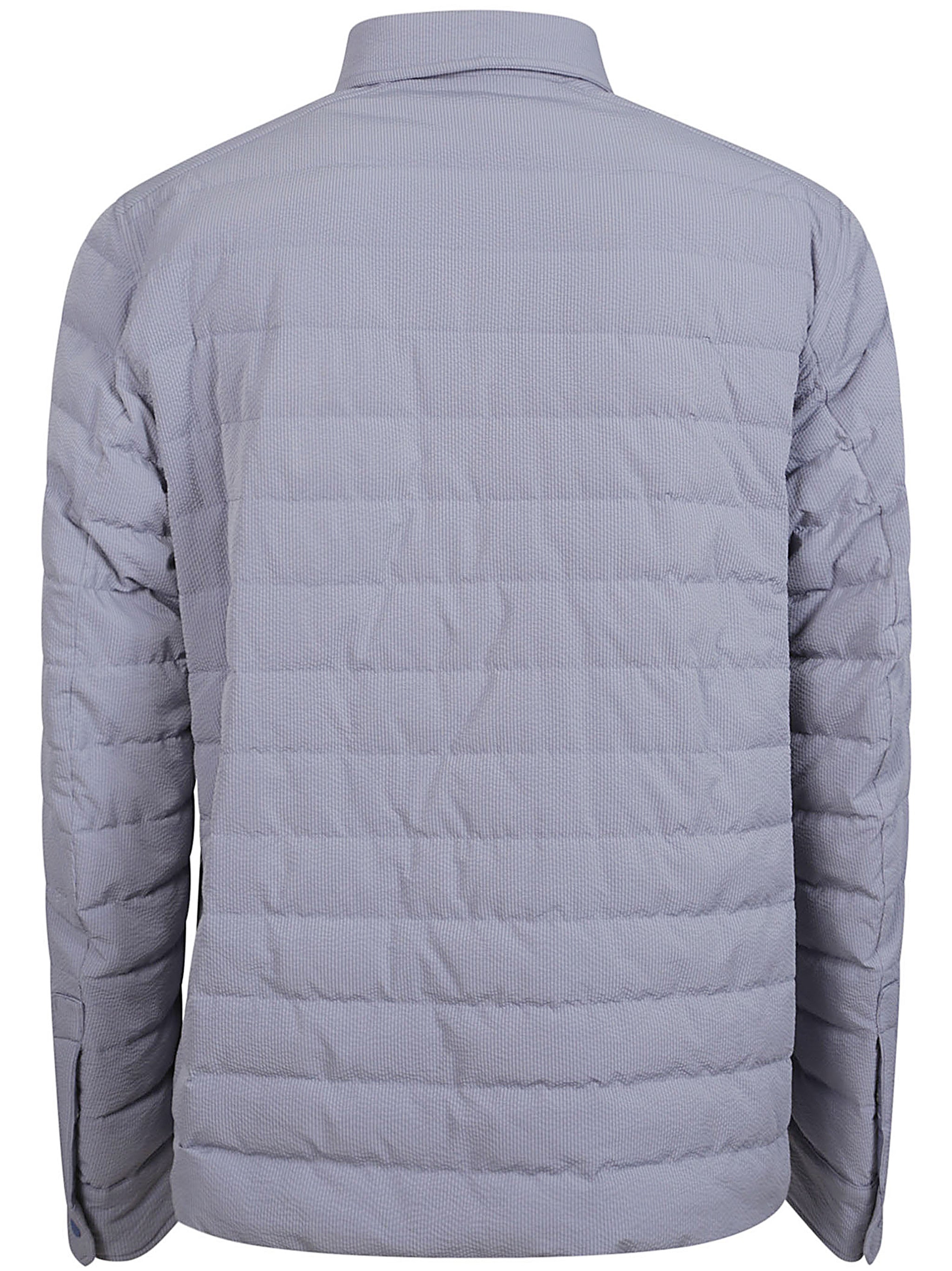 HERNO Lightweight Seer-Crease Shacket for Men